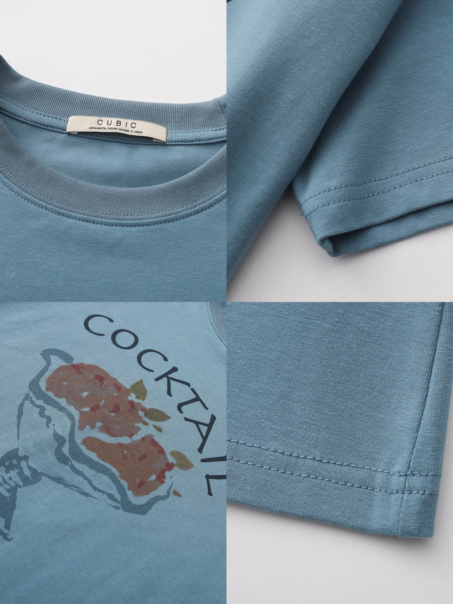 Printed Casual Short-Sleeve Top