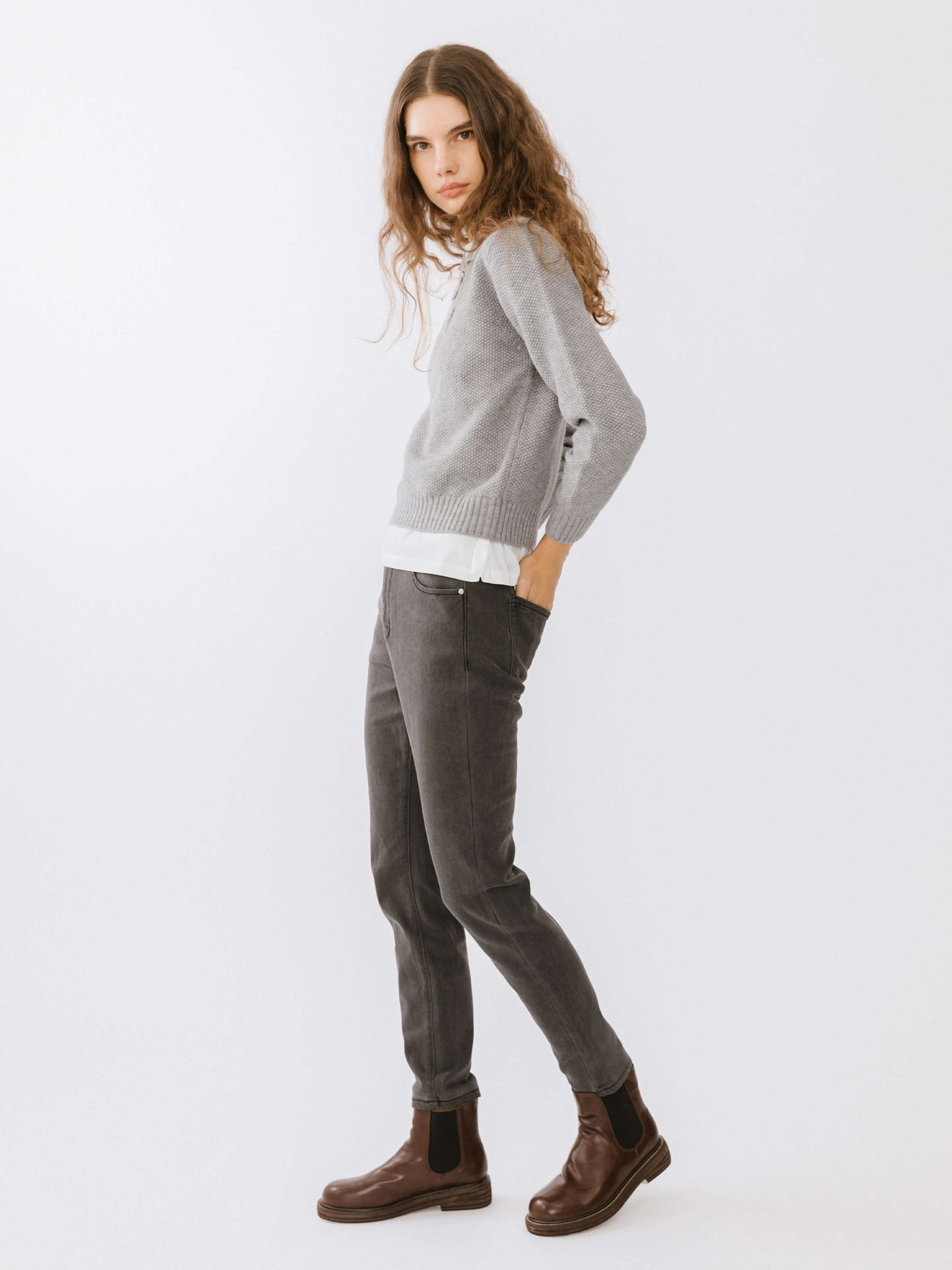 High Waist Skinny Fit Jeans