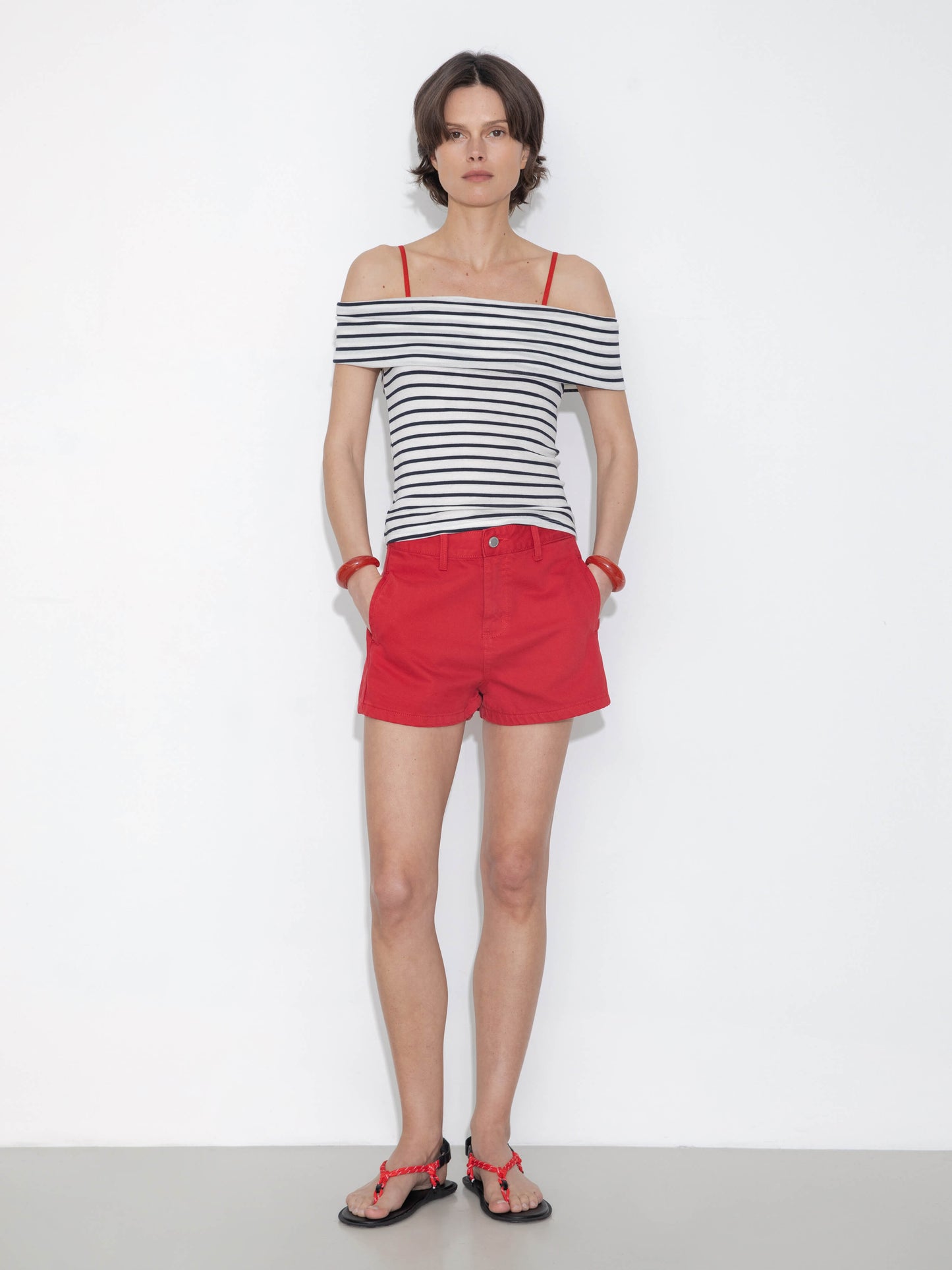 High-Waisted Ultra-Short Casual Shorts