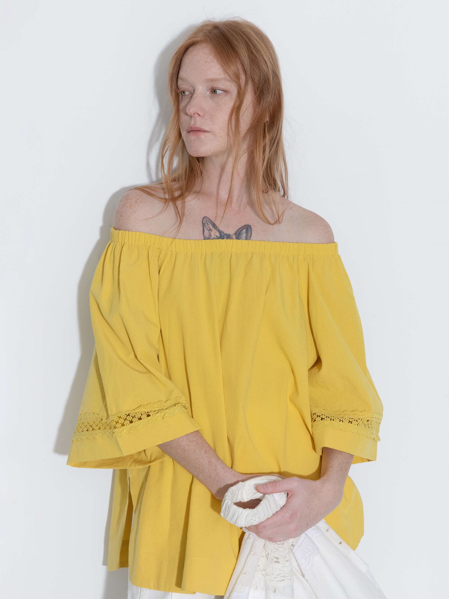 Off-Shoulder Short Sleeve Top