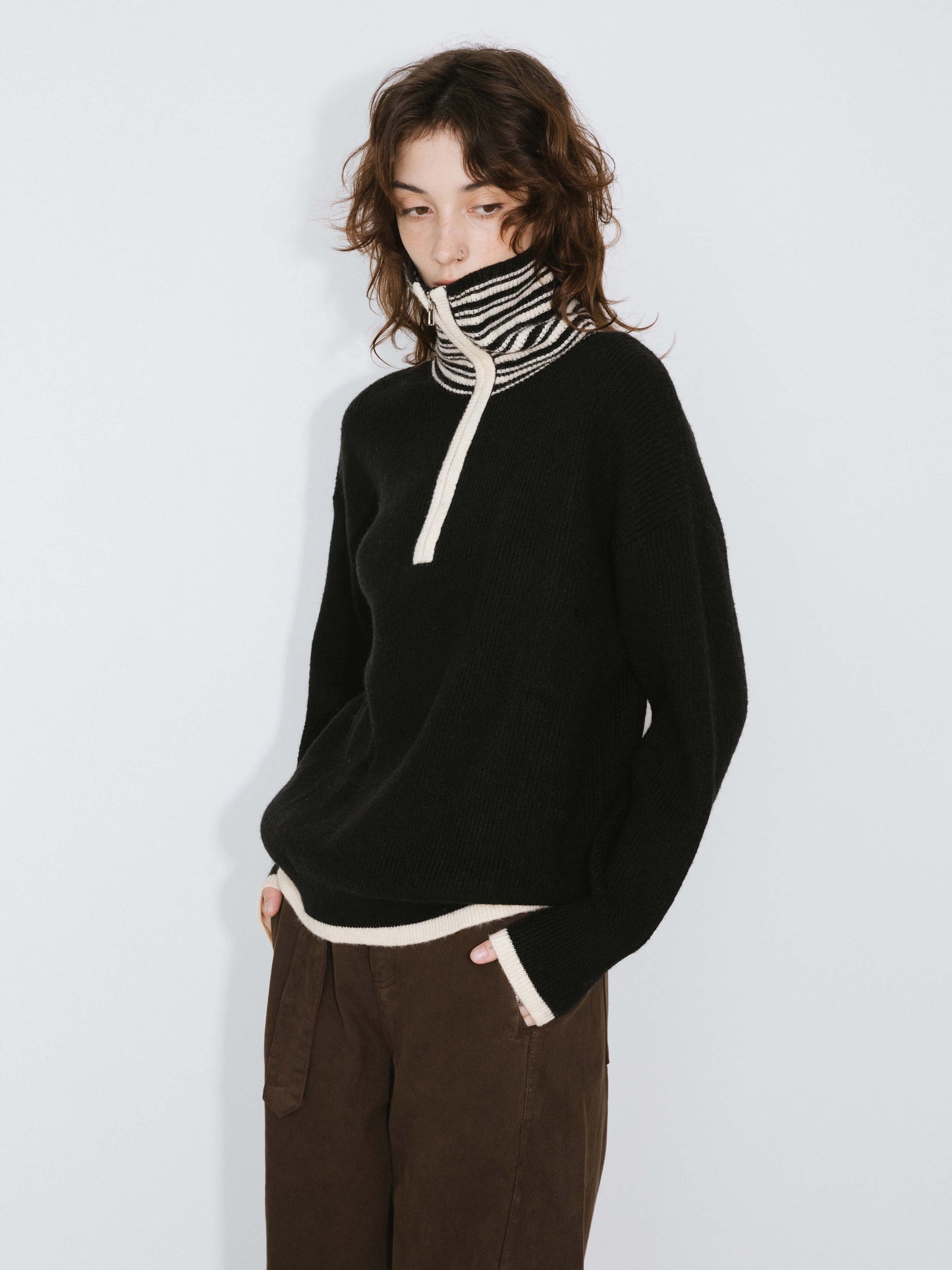 Half-Zip Sweater