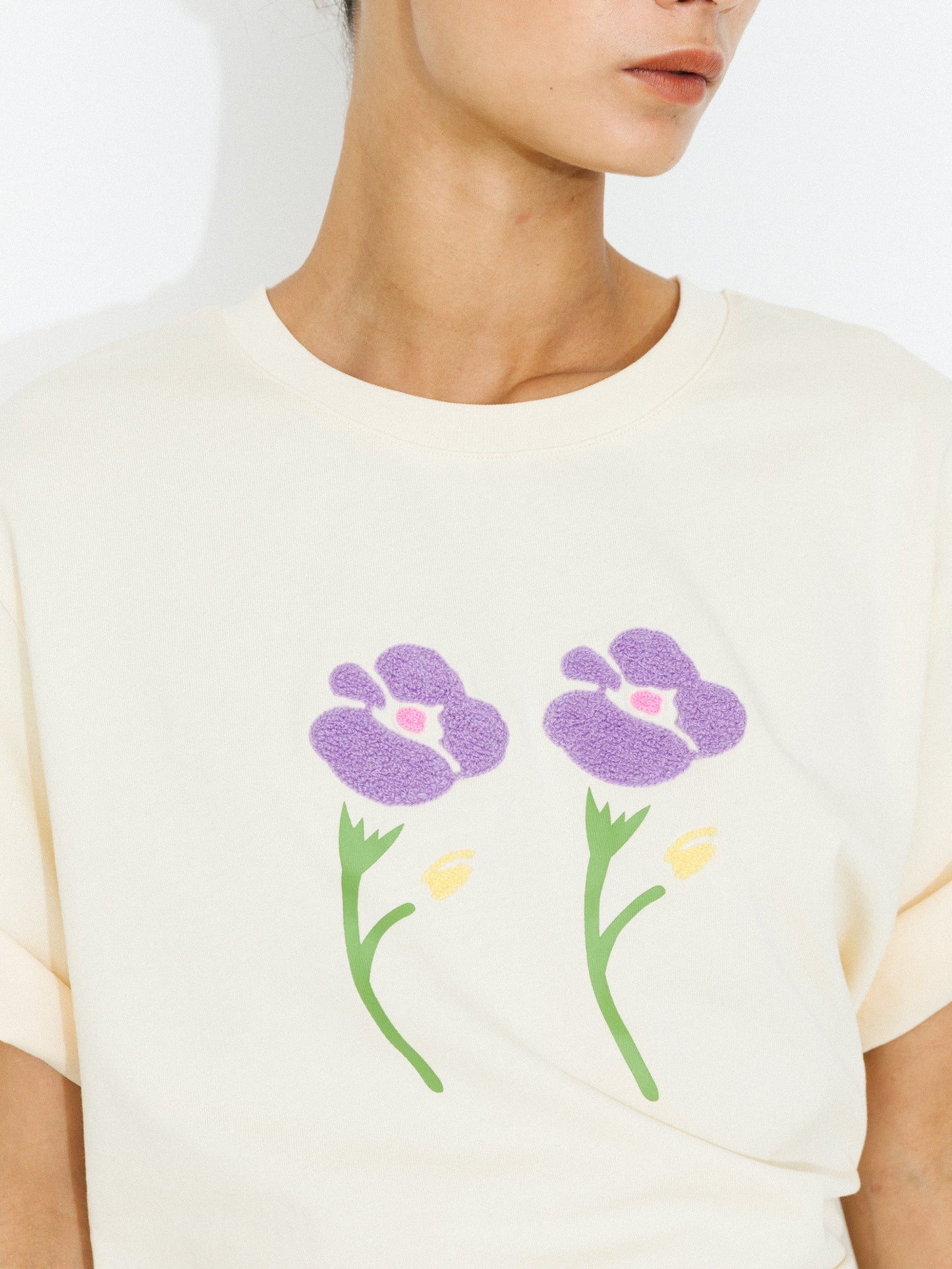 Oversized Flowers T-shirt