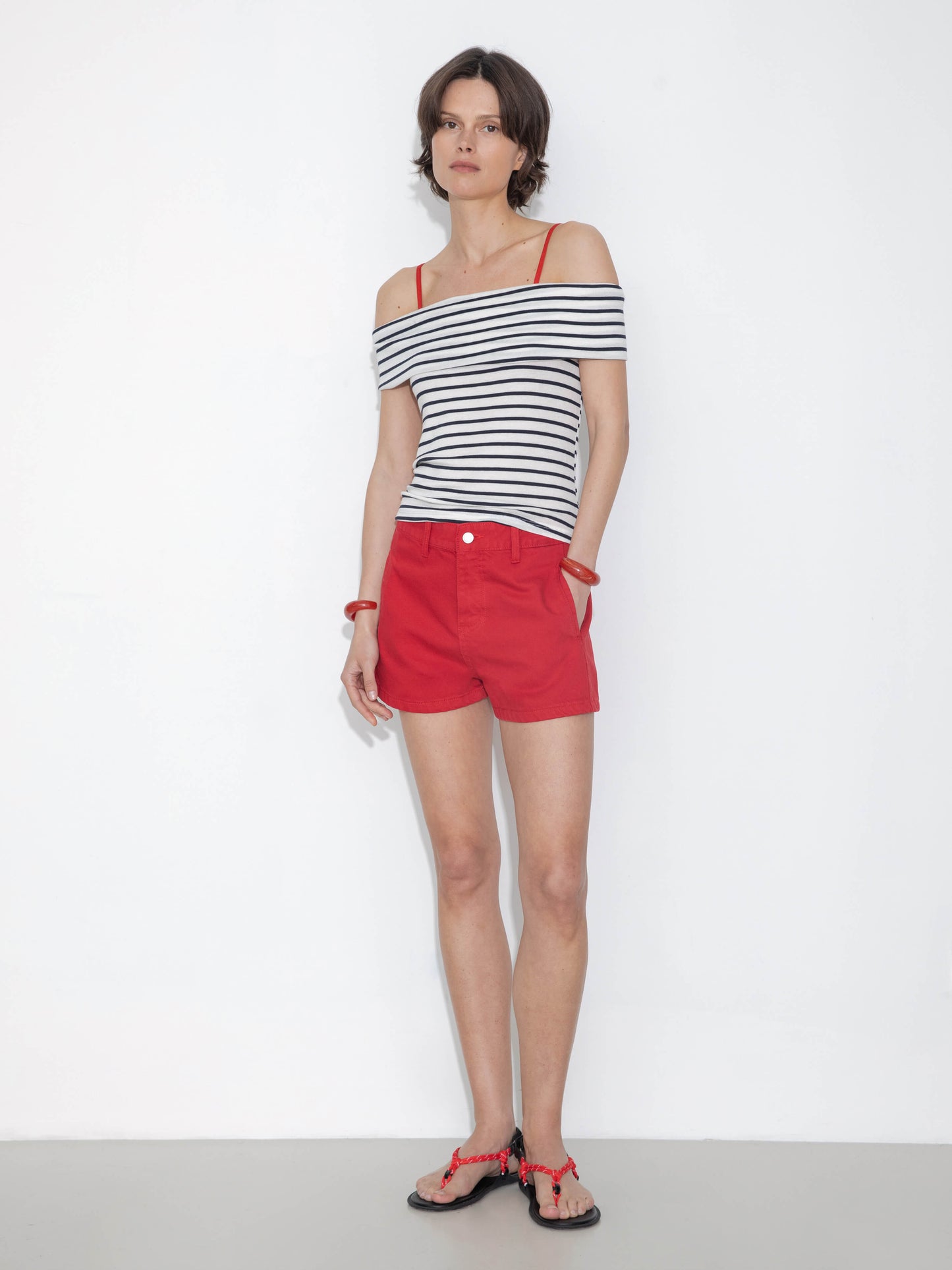 High-Waisted Ultra-Short Casual Shorts