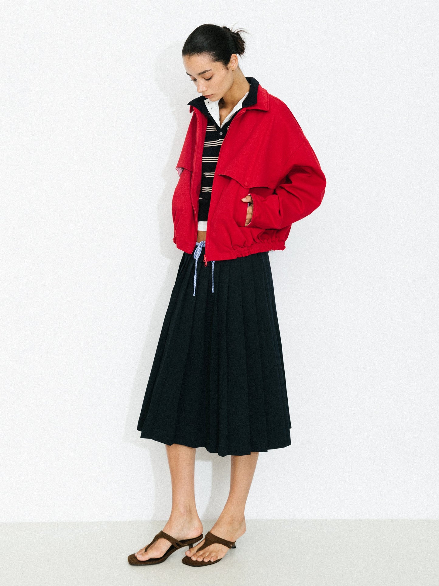 100% Cotton Mouldable Collar Casual Jacket
