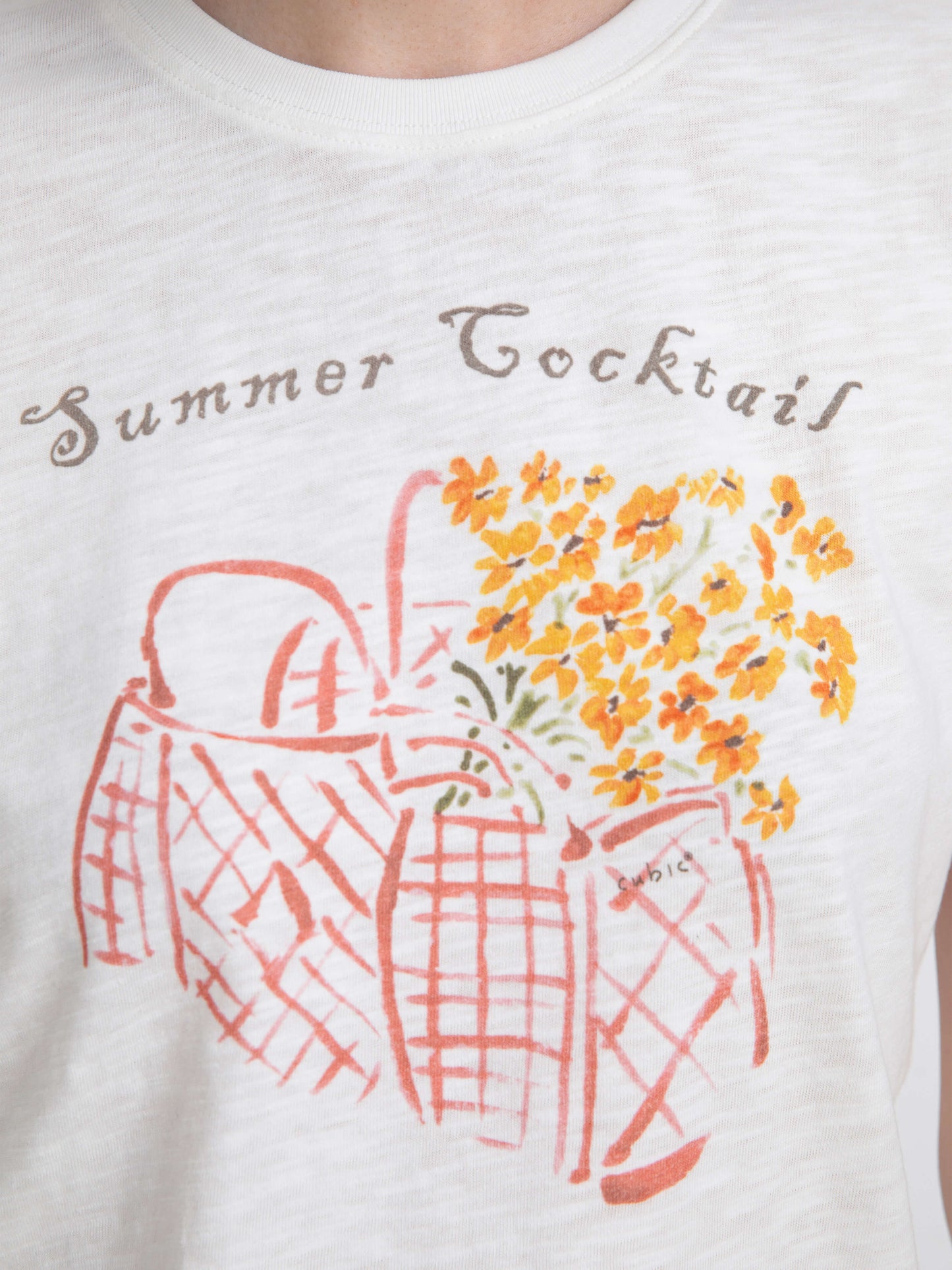 Printed Casual Short-Sleeve Top