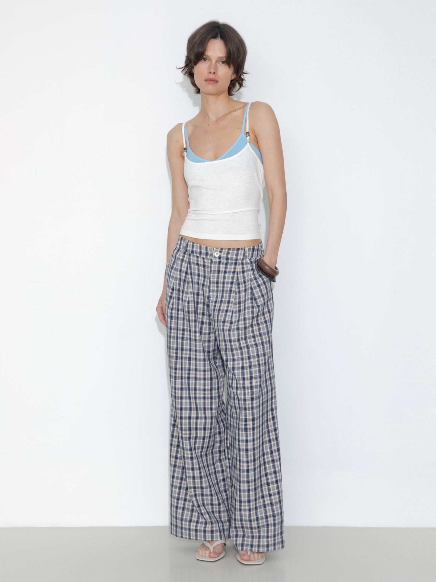 Beaded Slim Fit Cami Top