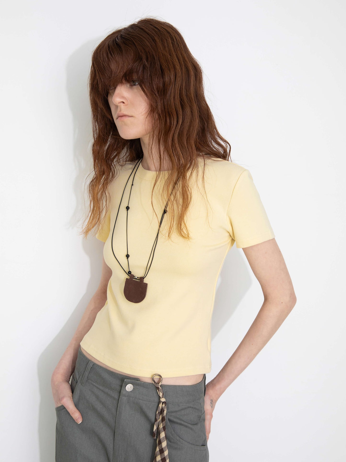C BY CUBIC Crew Neck Short-Sleeve T-Shirt