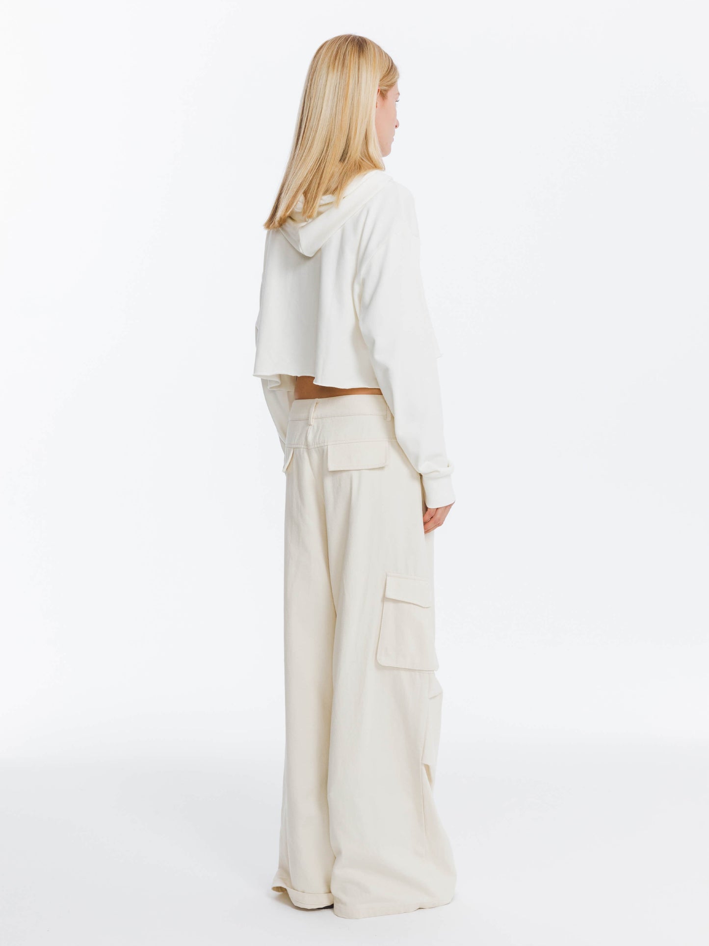 Pure Cotton Twill Cargo Trousers