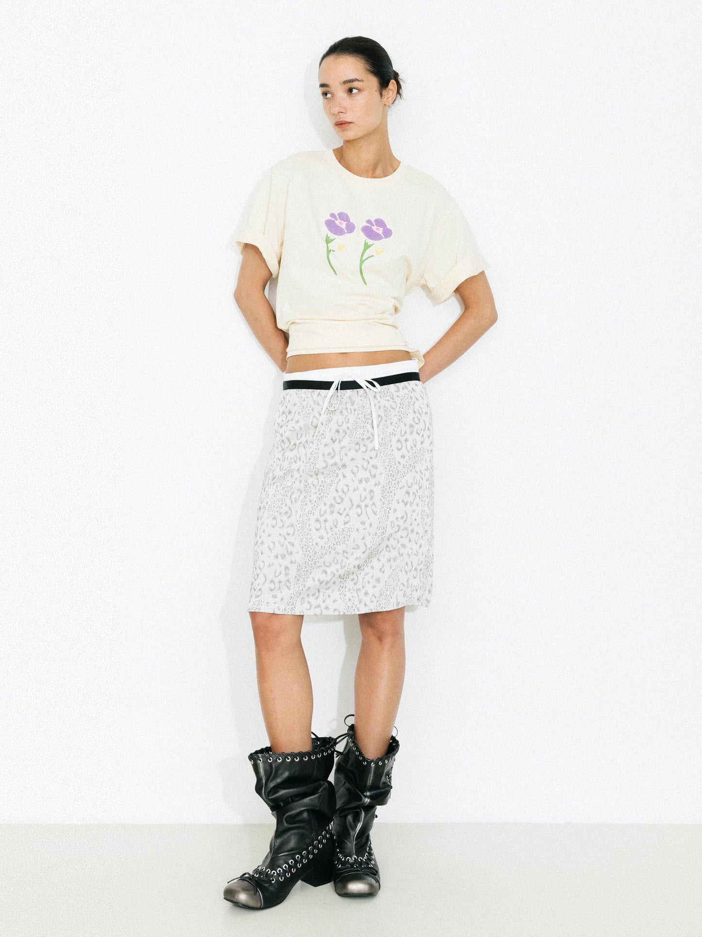 Oversized Flowers T-shirt
