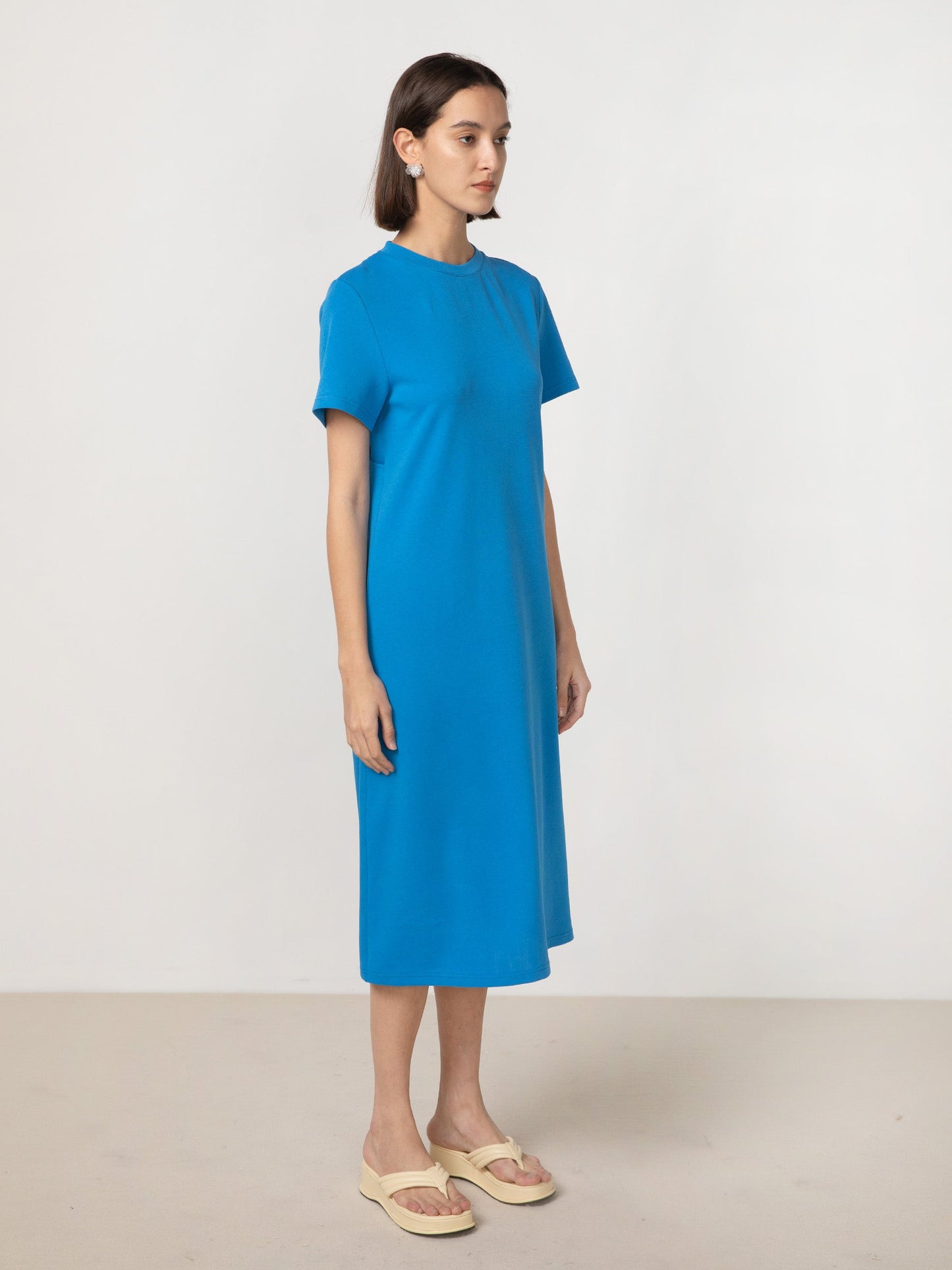 Back Cut Out Jersey Dress