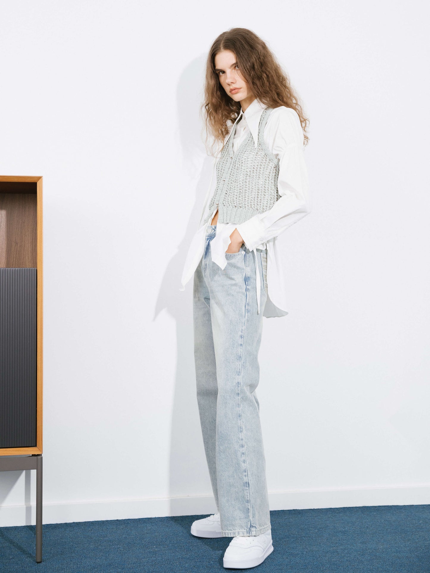 High Waisted Wide Leg Jeans