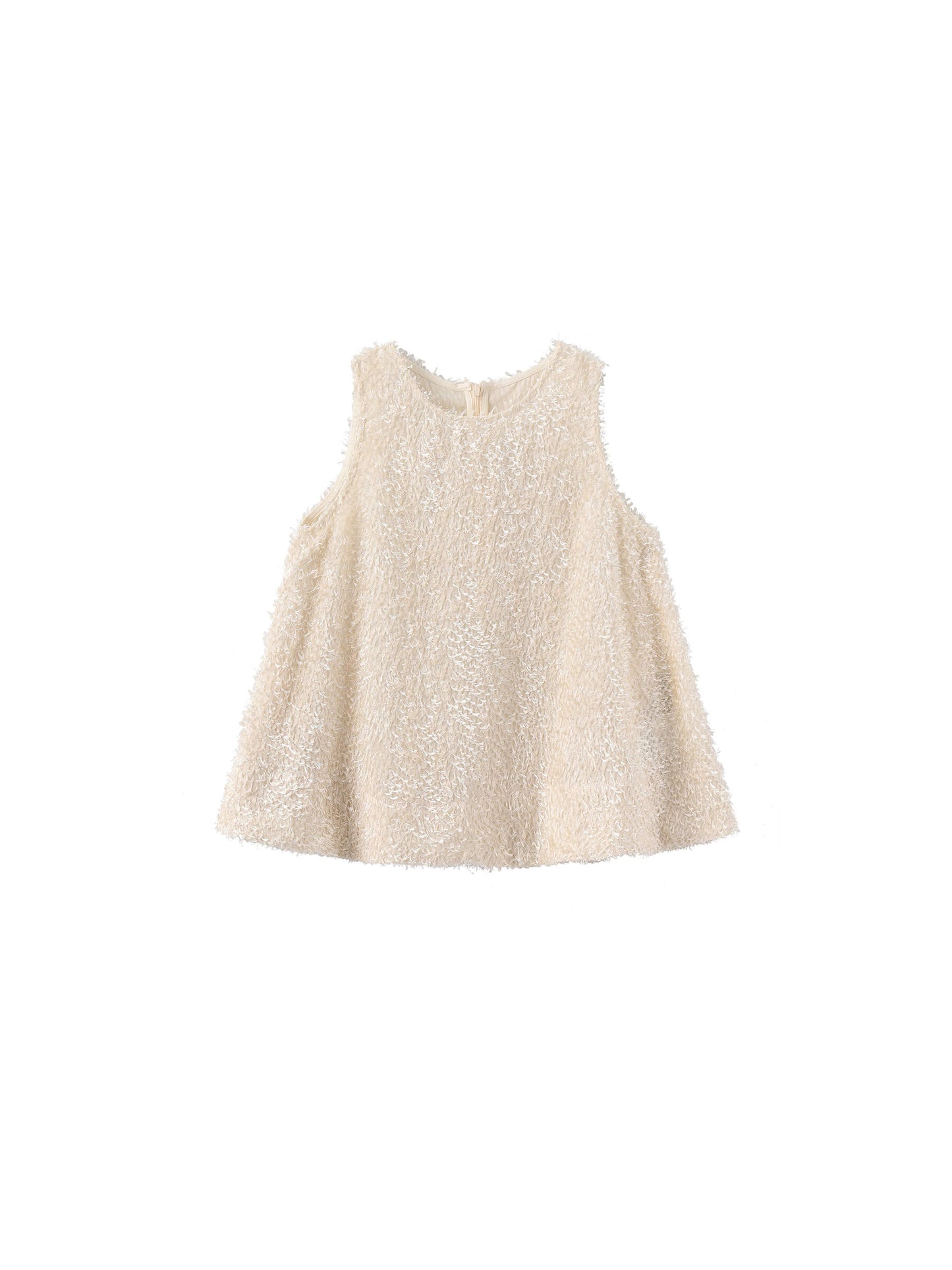 Fringe Feather Sleeveless Vest