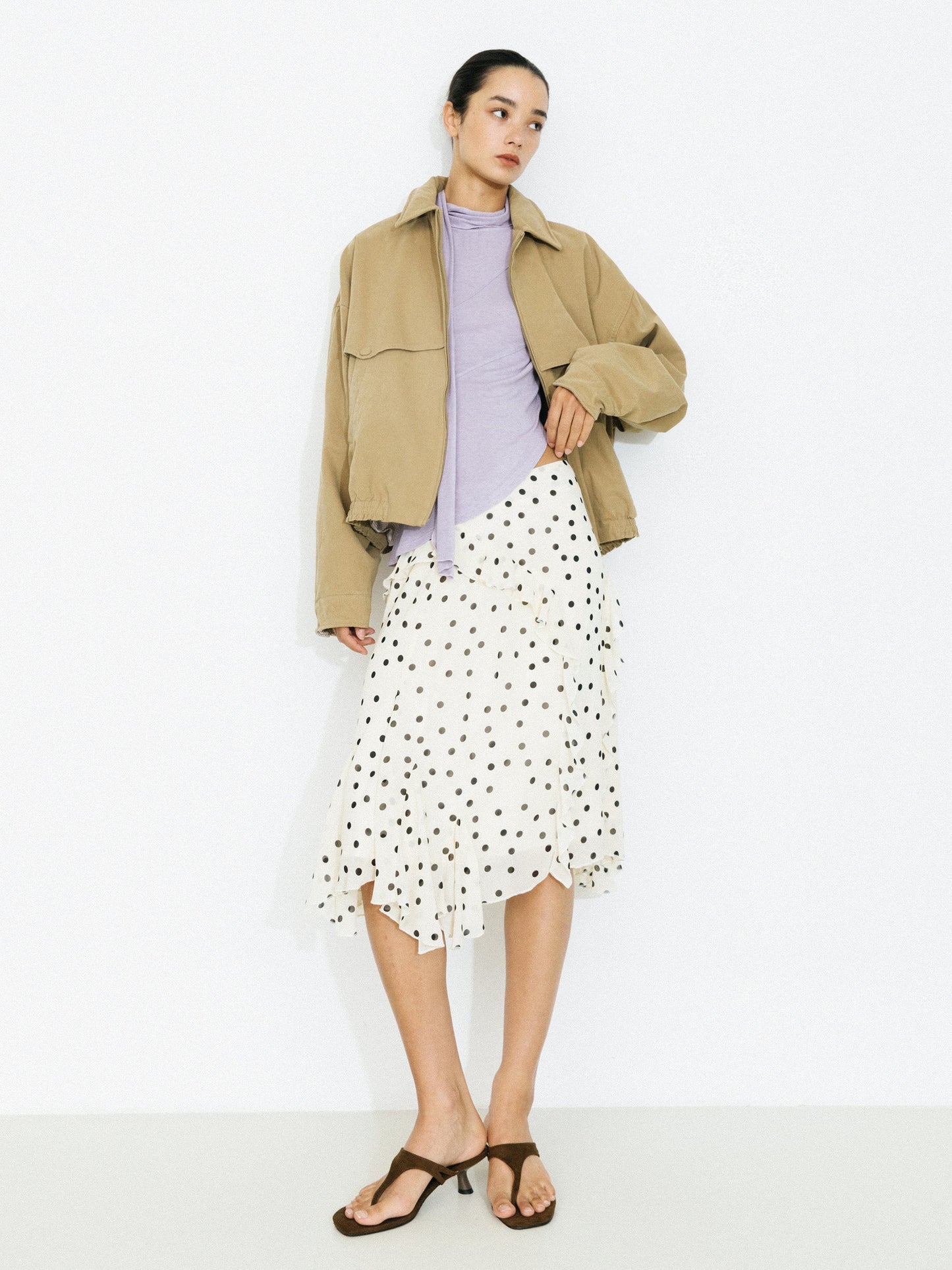 100% Cotton Mouldable Collar Casual Jacket