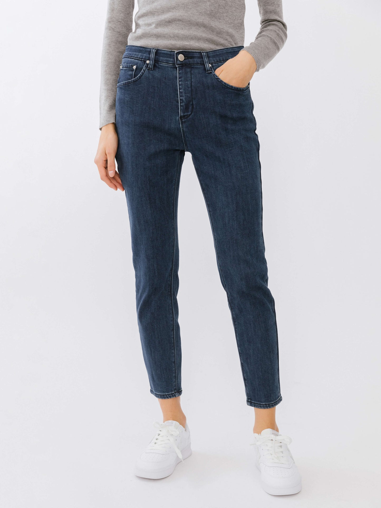 High Waist Skinny Fit Jeans
