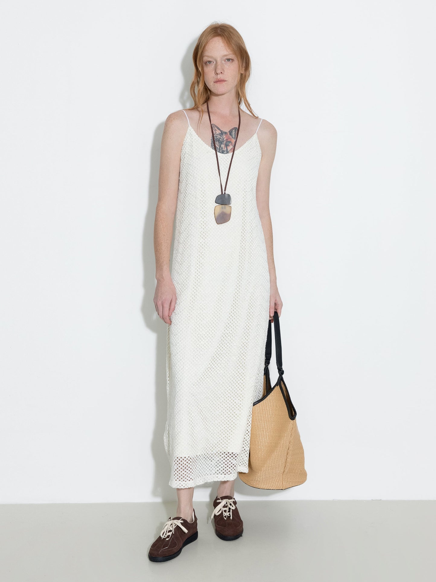 Lace Hollow Out A-Line Sling Dress
