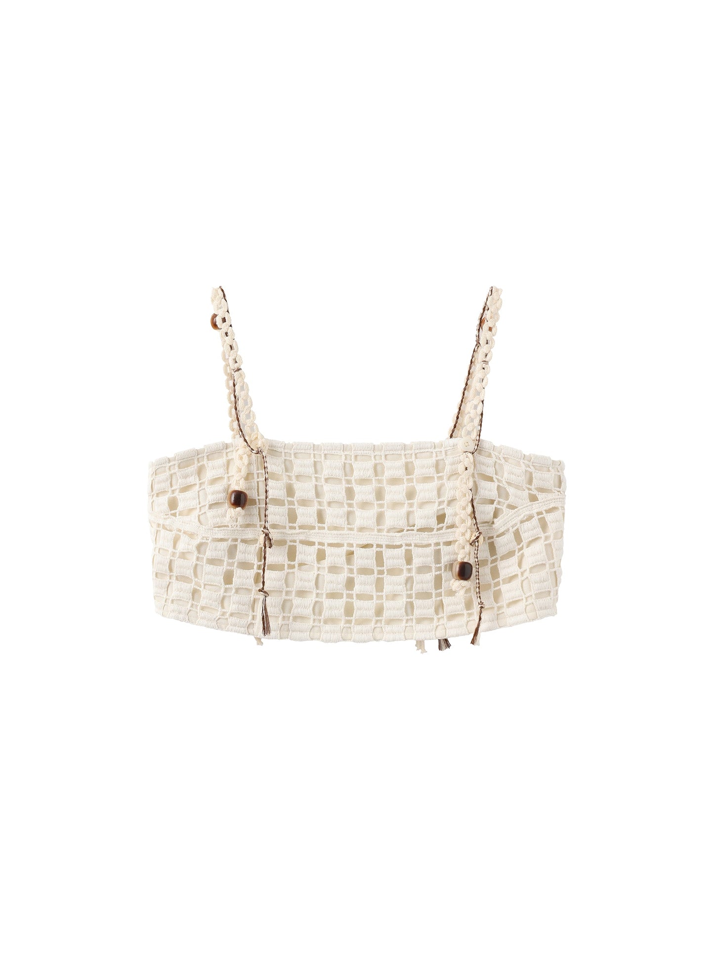 Cut-Out Cropped Bandeau Cami
