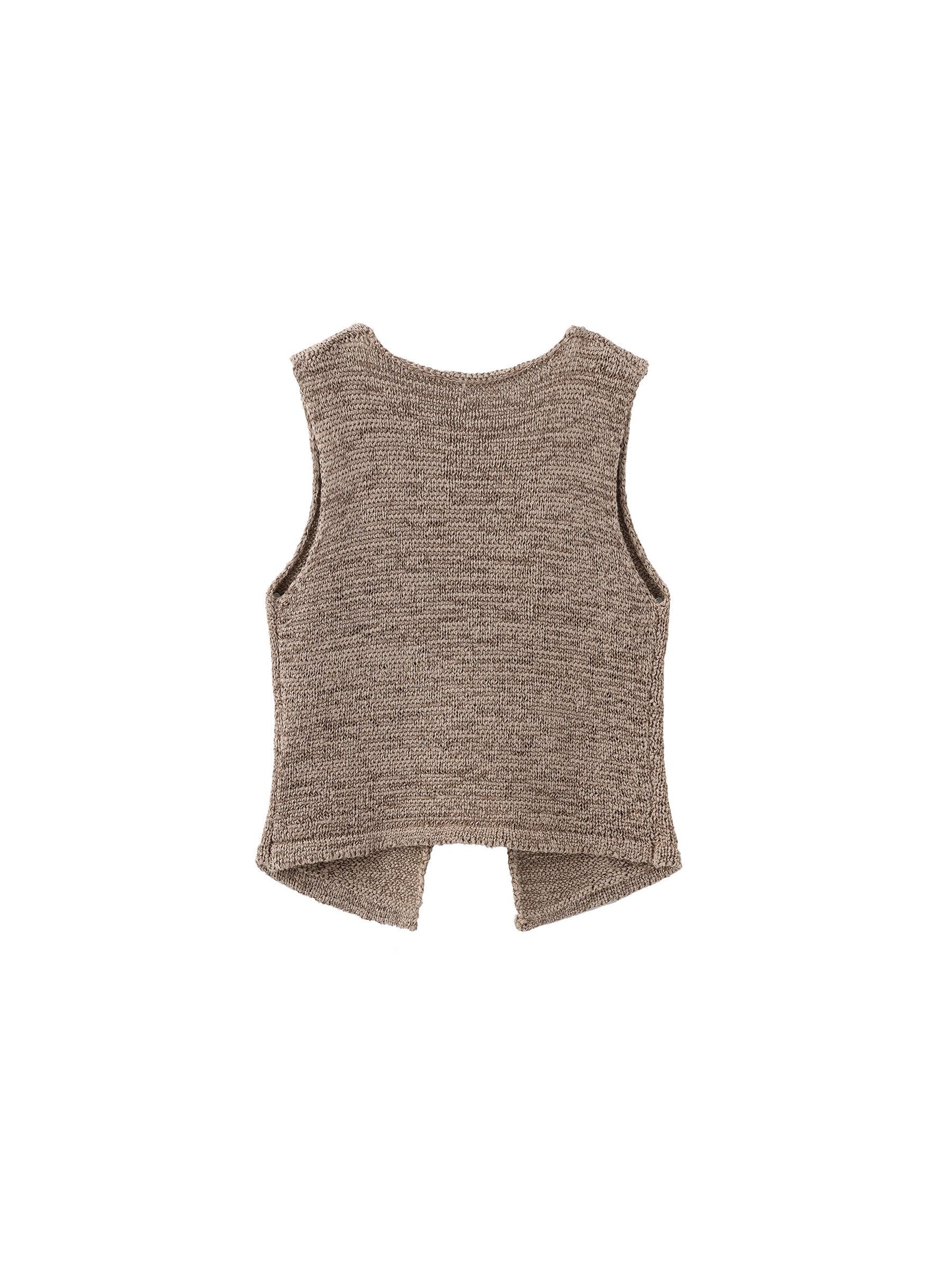 Vintage Toggle Button Knitted Cardigan Vest