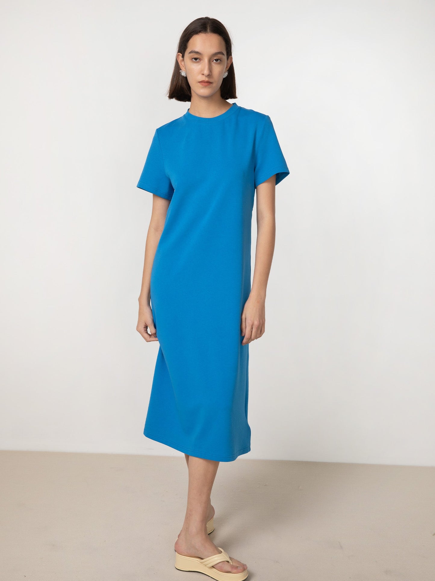 Back Cut Out Jersey Dress