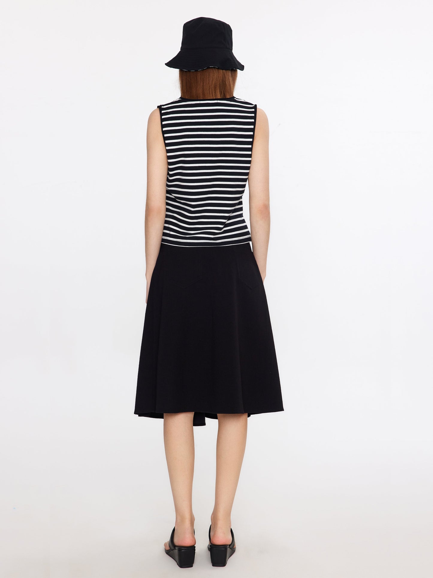 Striped Loose Fit Tank Top