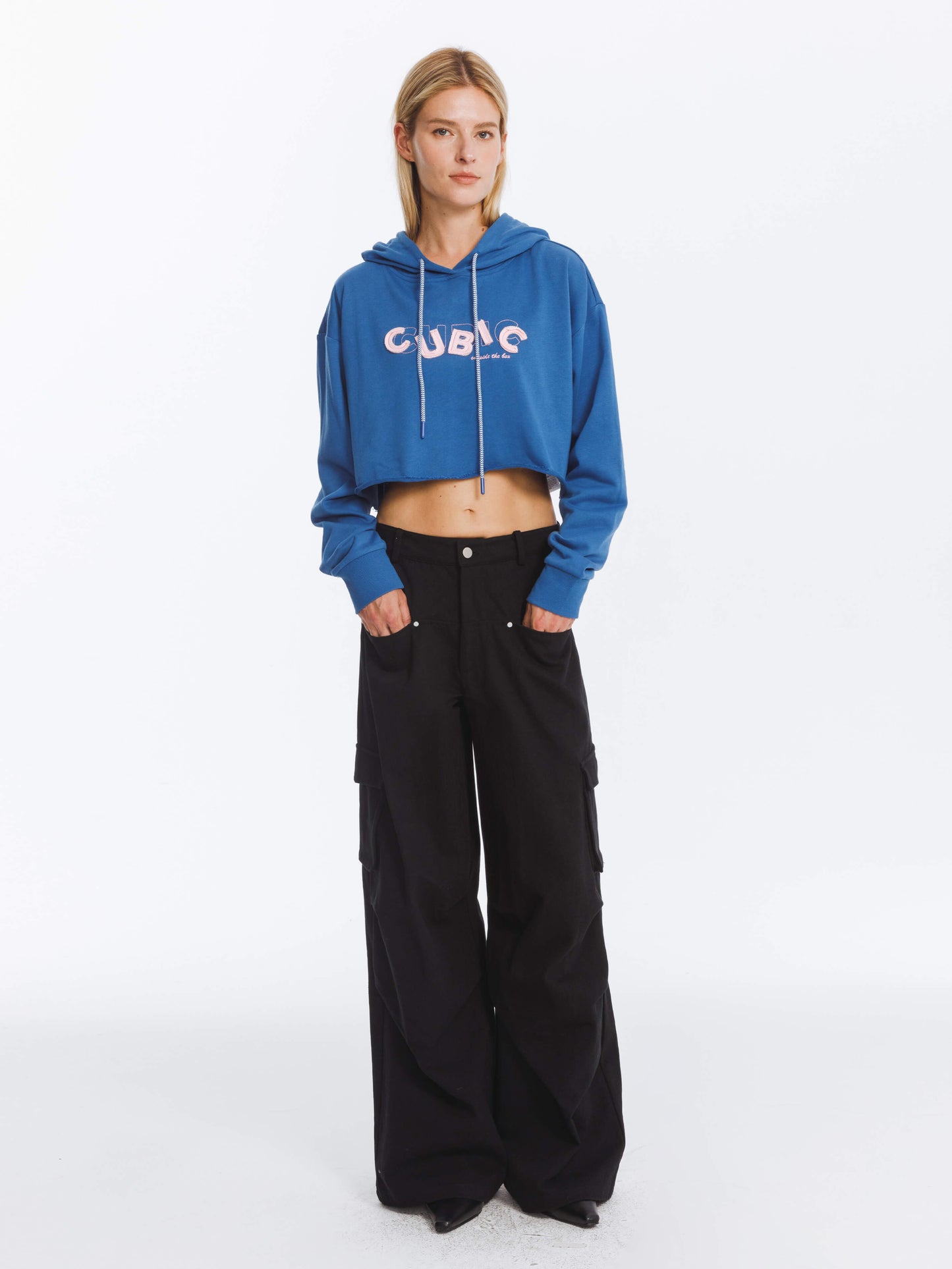 Pure Cotton Twill Cargo Trousers