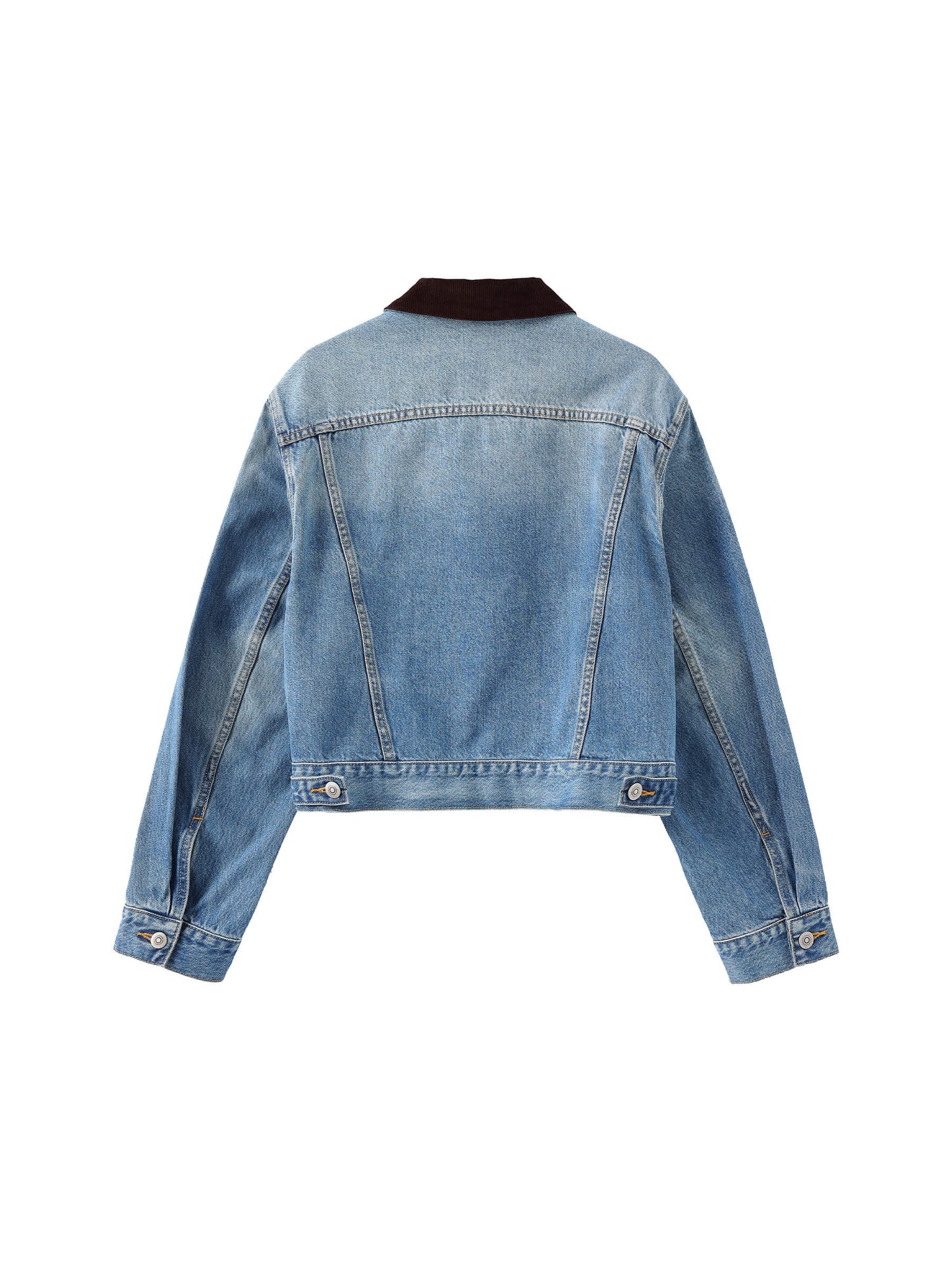Light Blue Short Denim Jacket