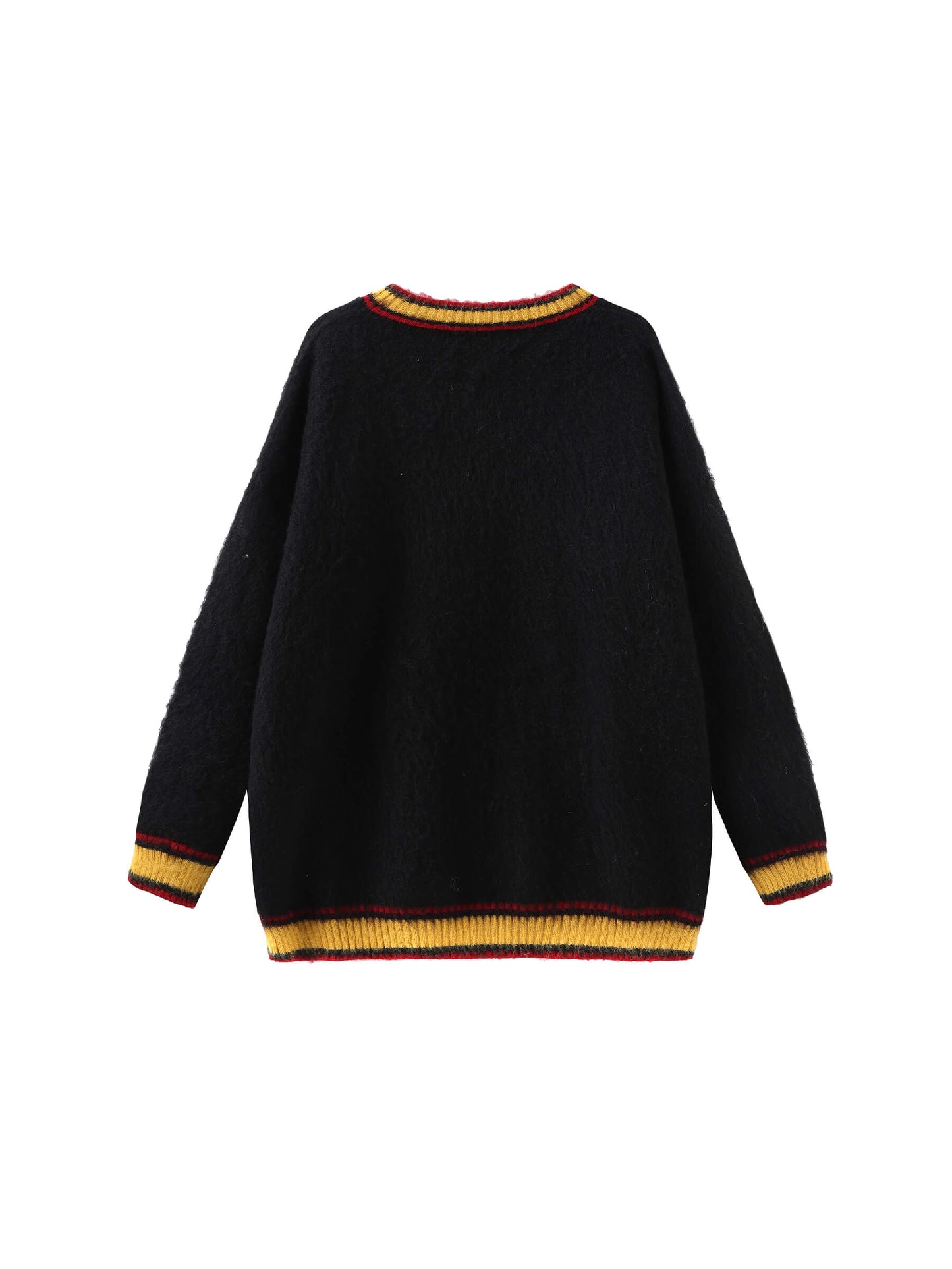 Knitted V-Neck Pullover