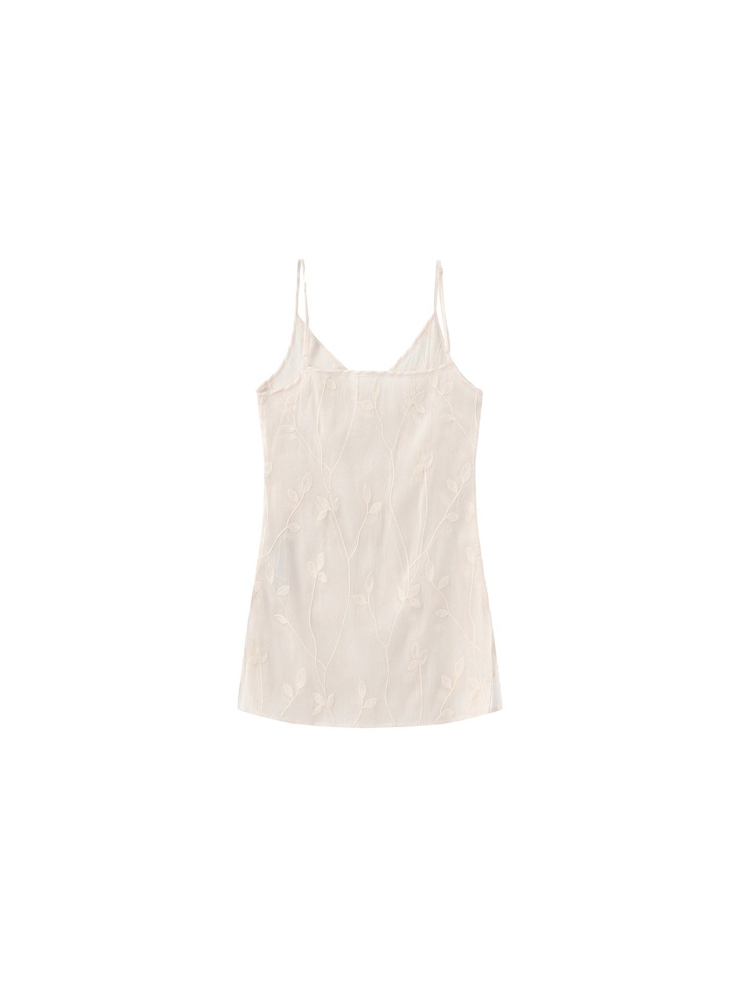 3D Crochet Floral V-Neck Cami Top