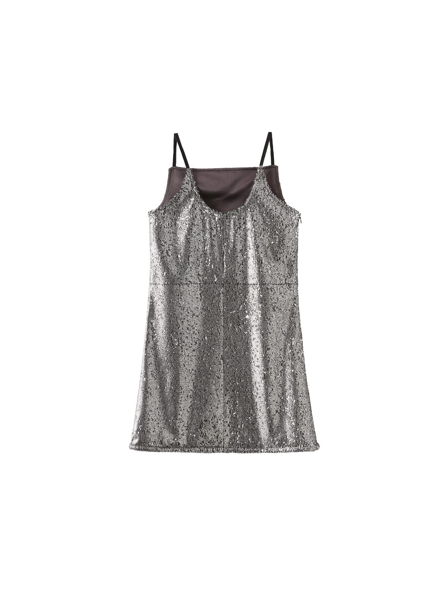 Silver Space Sling Dress