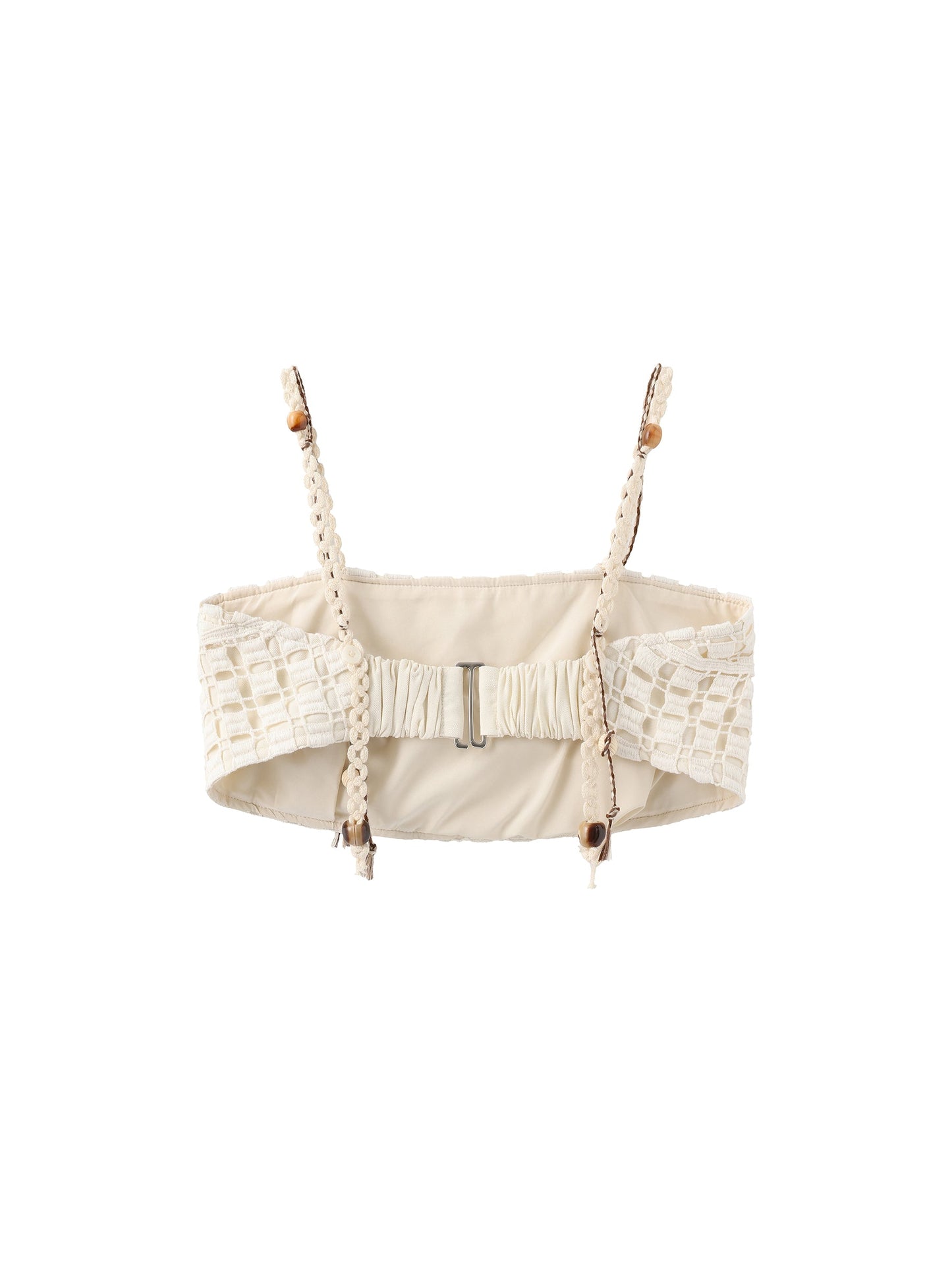 Cut-Out Cropped Bandeau Cami