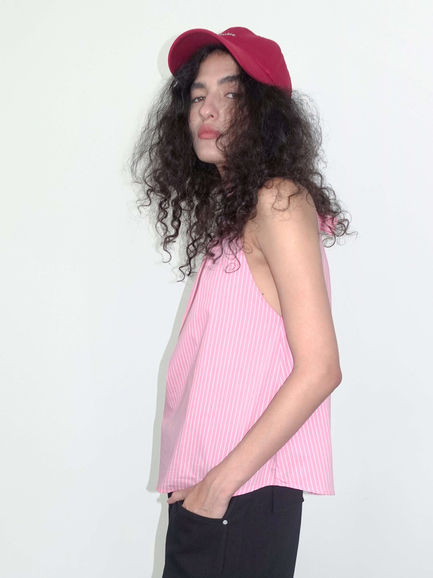 CUBIC Embroidered Solid Color Baseball Cap