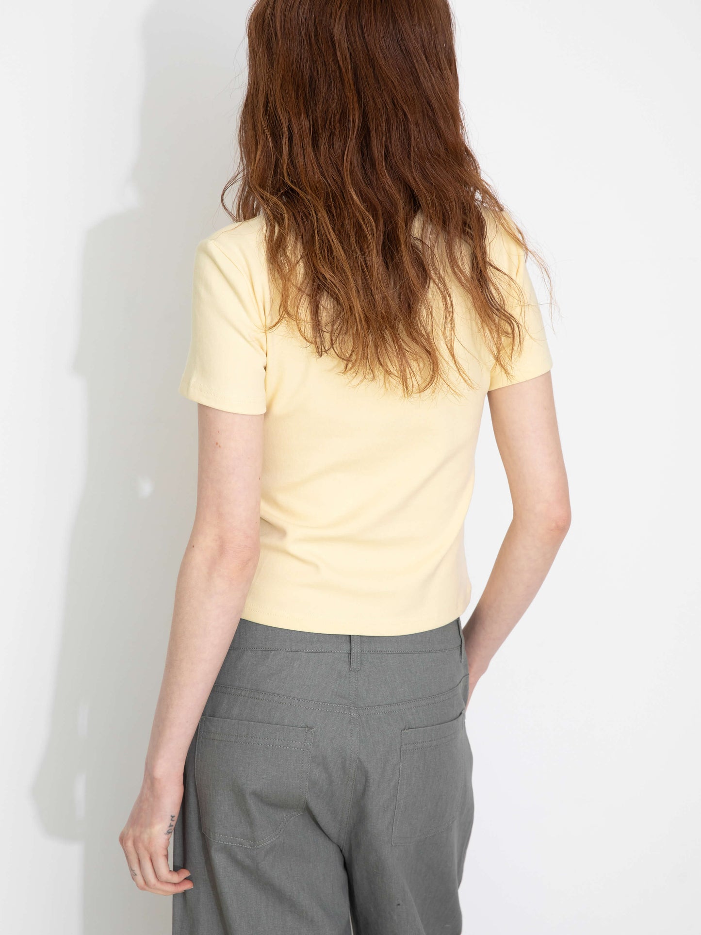 C BY CUBIC Crew Neck Short-Sleeve T-Shirt