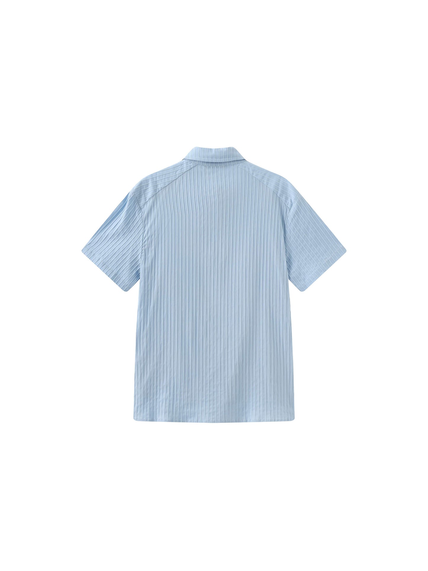 Striped Textured Loose T-Shirt