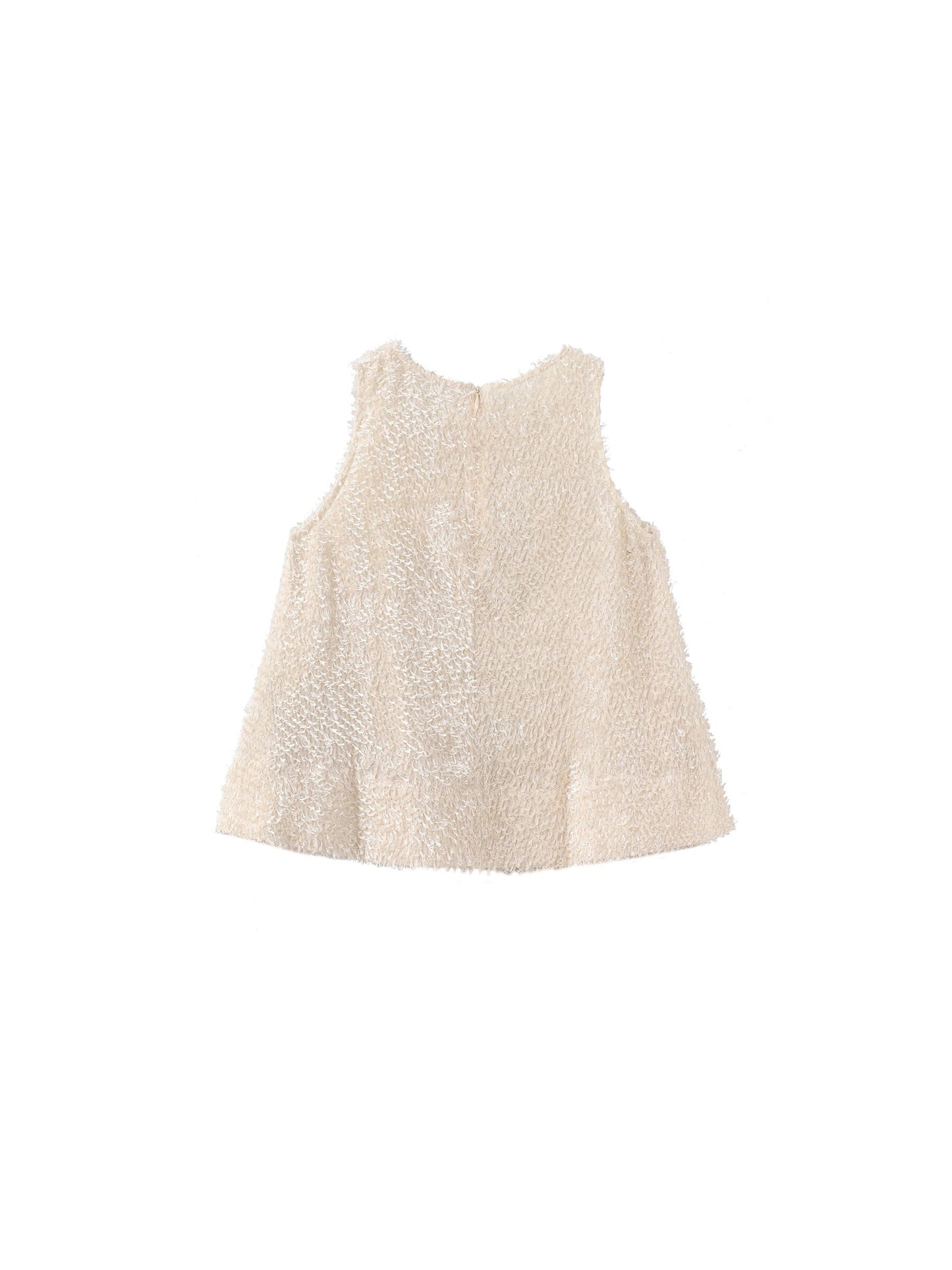 Fringe Feather Sleeveless Vest