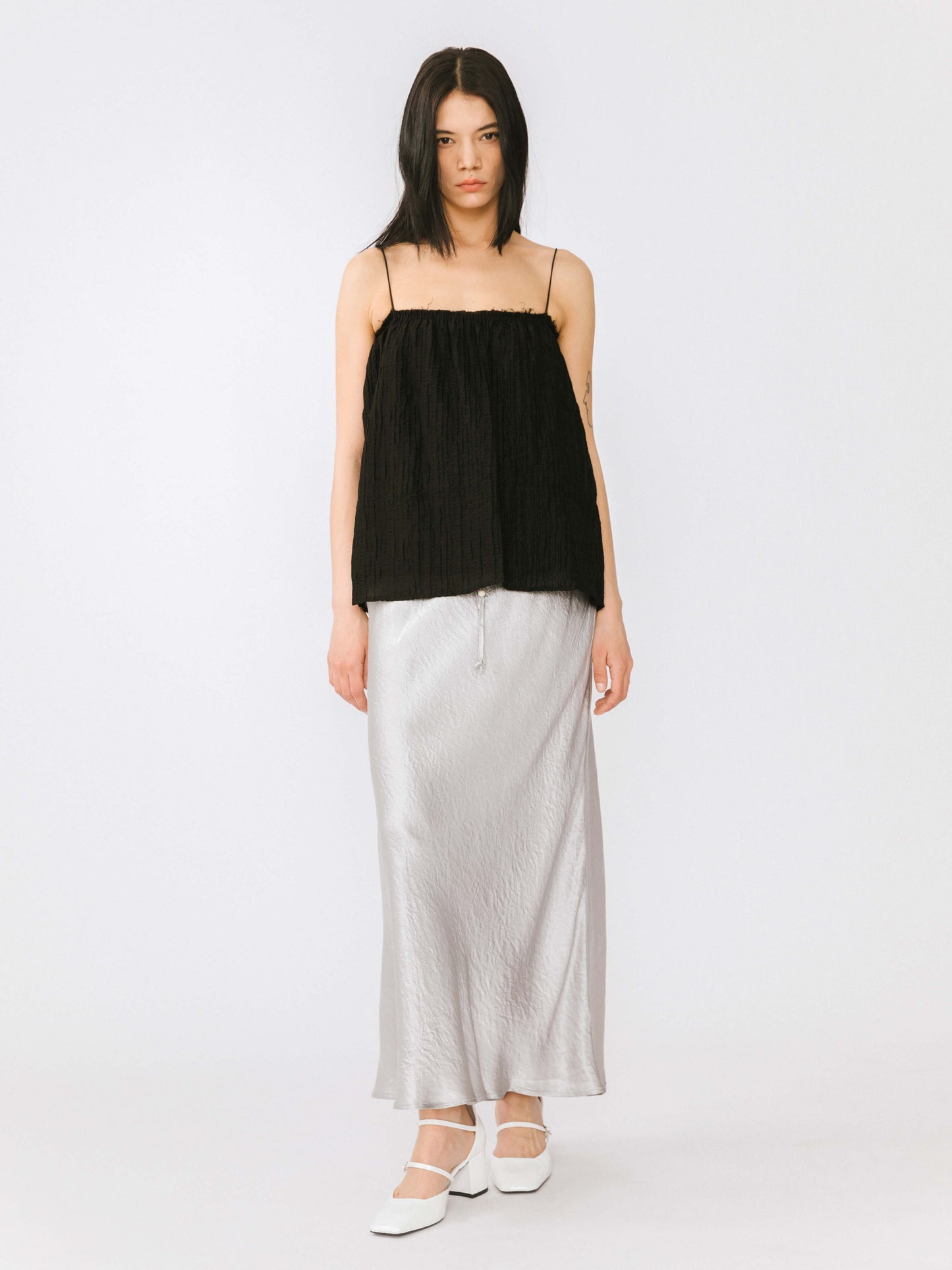 Spaghetti Strap A-line Top