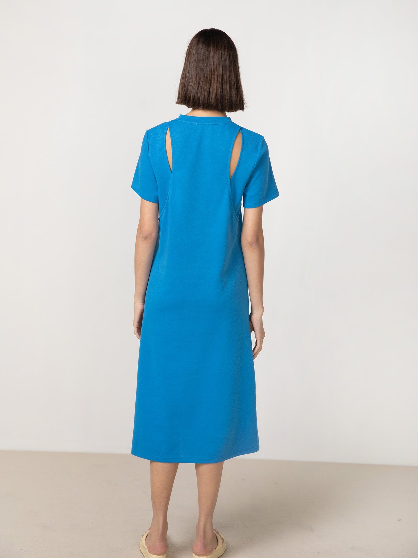 Back Cut Out Jersey Dress