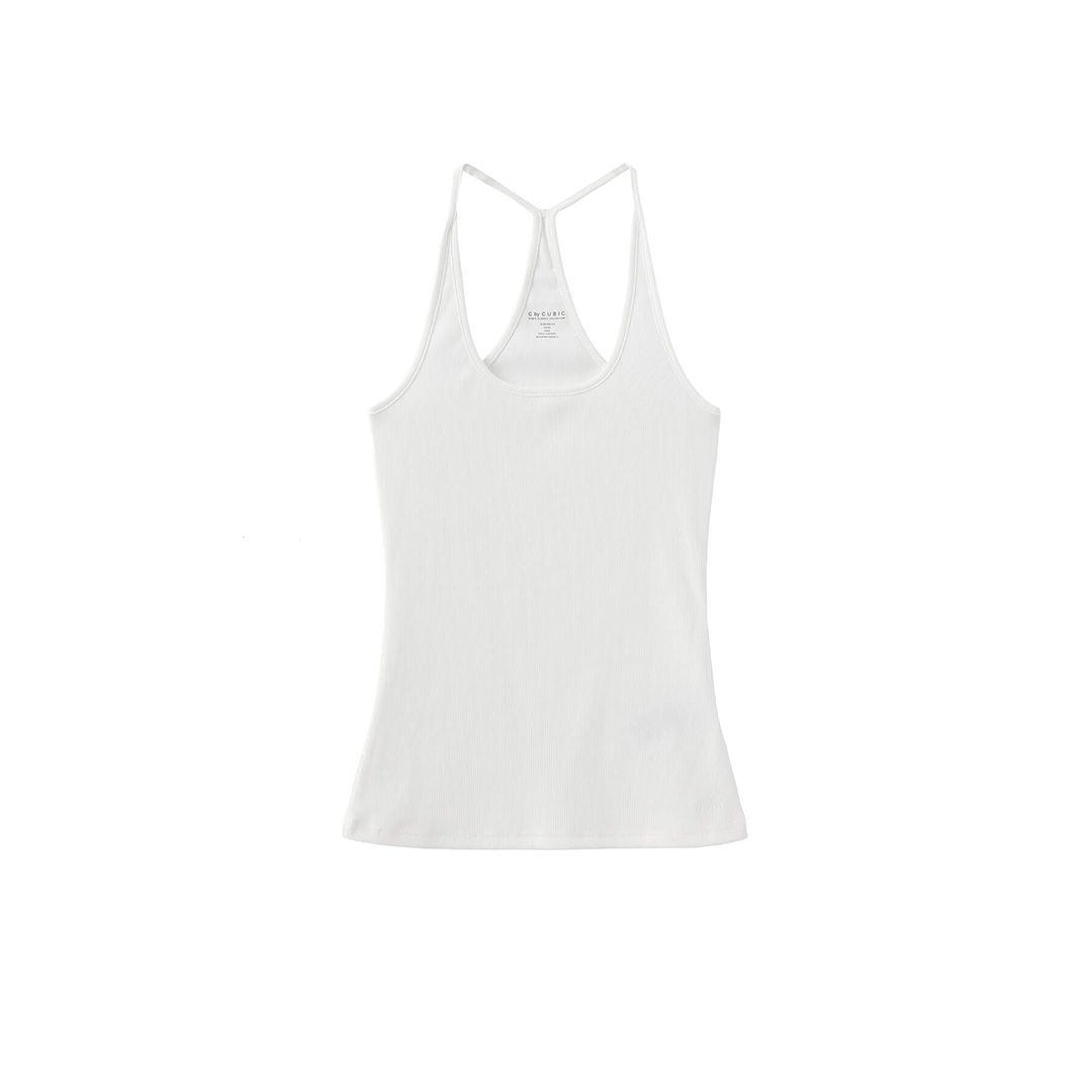 C by CUBIC Slim-Fit Sleeveless Knit Tank Top