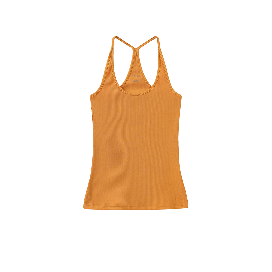 C by CUBIC Slim-Fit Sleeveless Knit Tank Top