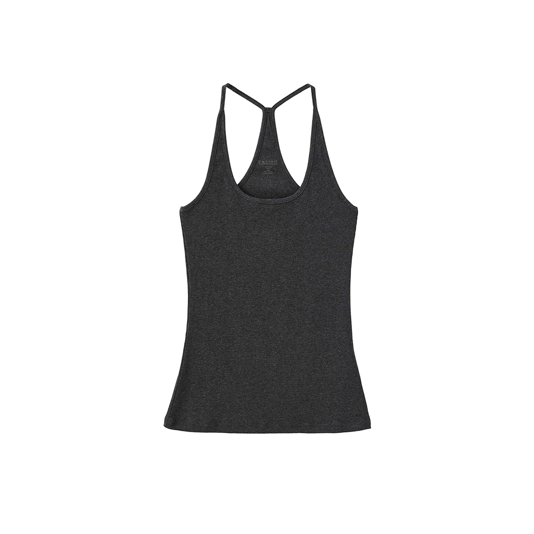 C by CUBIC Slim-Fit Sleeveless Knit Tank Top