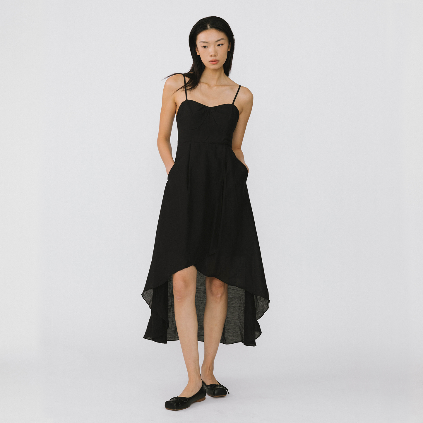 High-low Hem Sling Dress