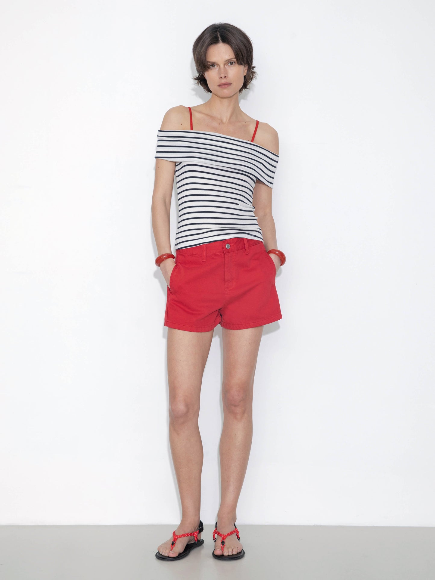 High-Waisted Ultra-Short Casual Shorts