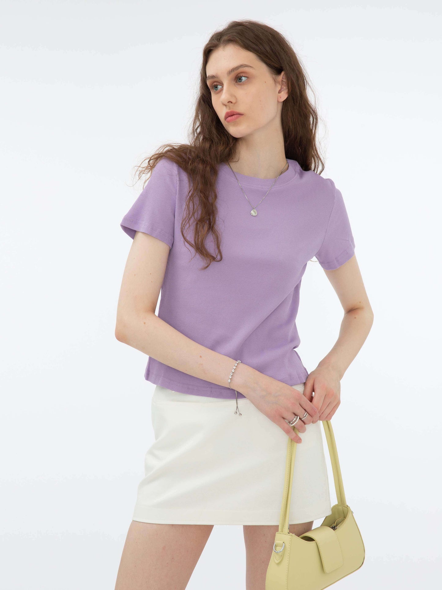 Classic Fit Crew Neck Cotton T-Shirt