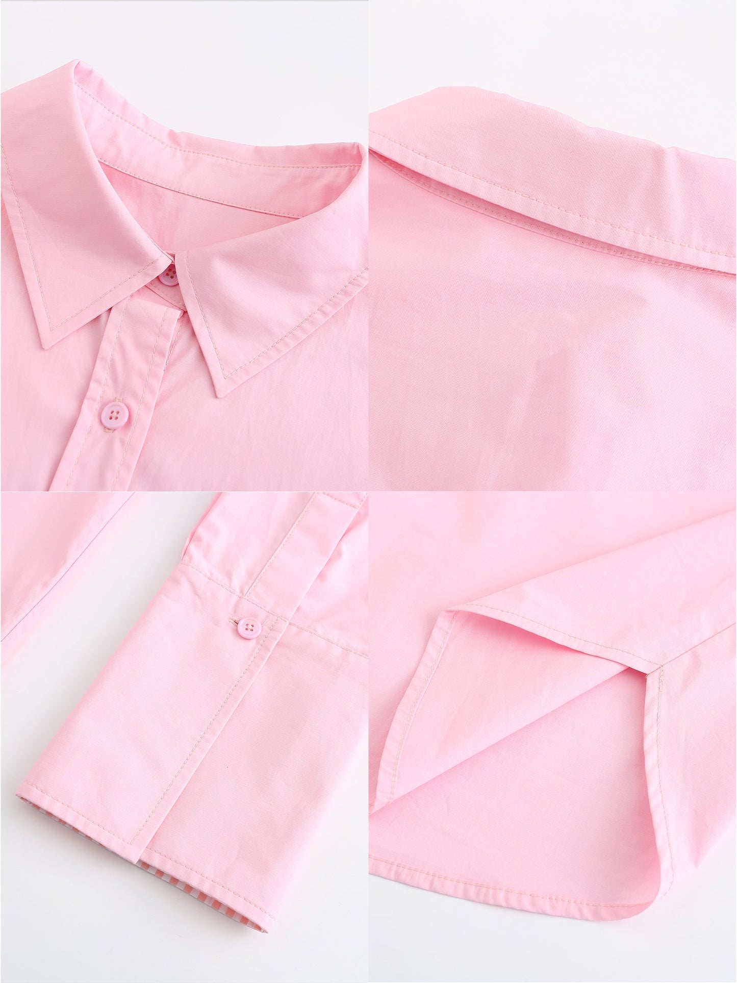 Classic Shirt with Turn-Up Cuffs