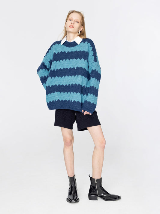 Fishbone Knit Shorts