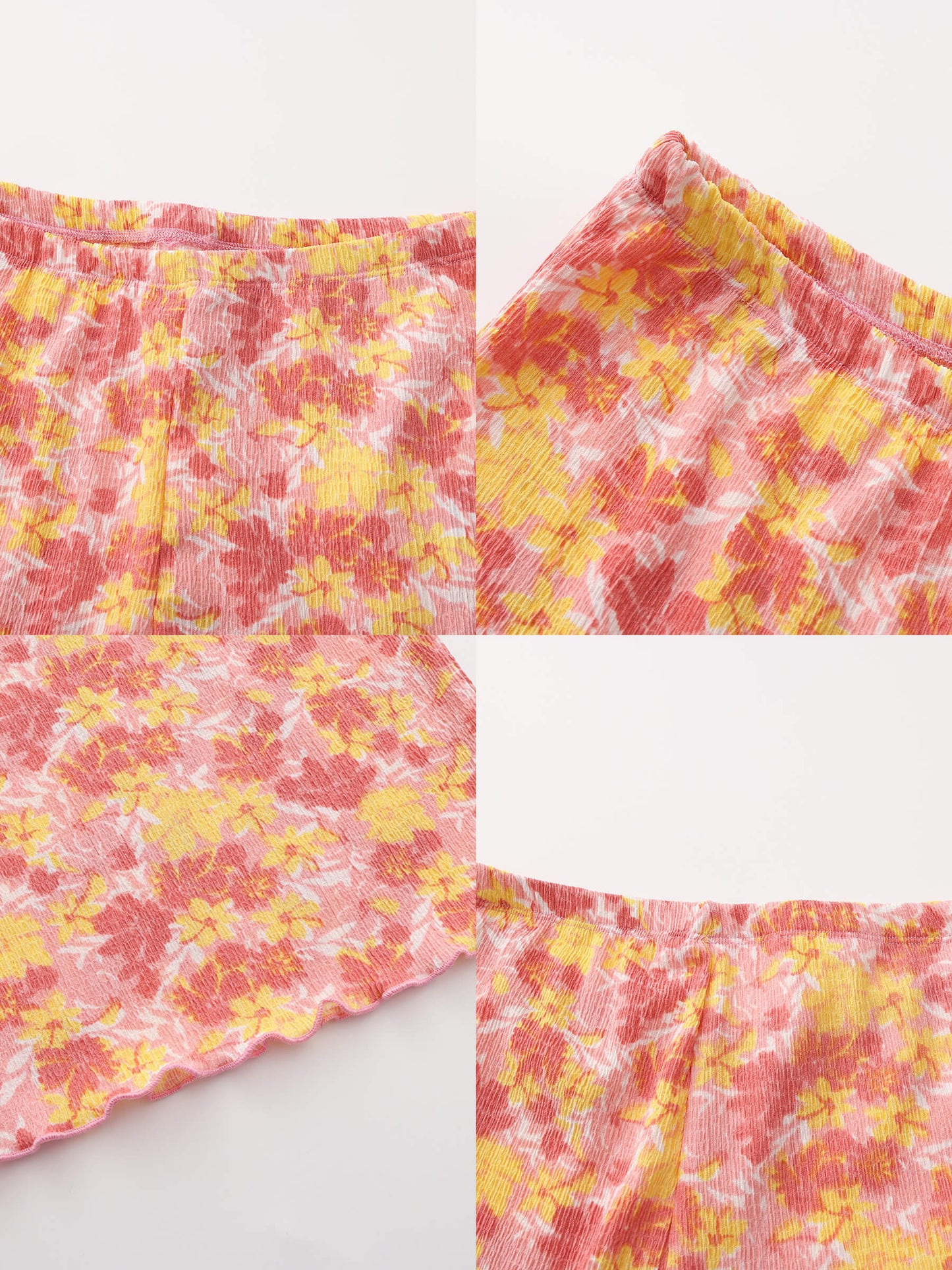 Women Wide Leg Floral Printed Pants