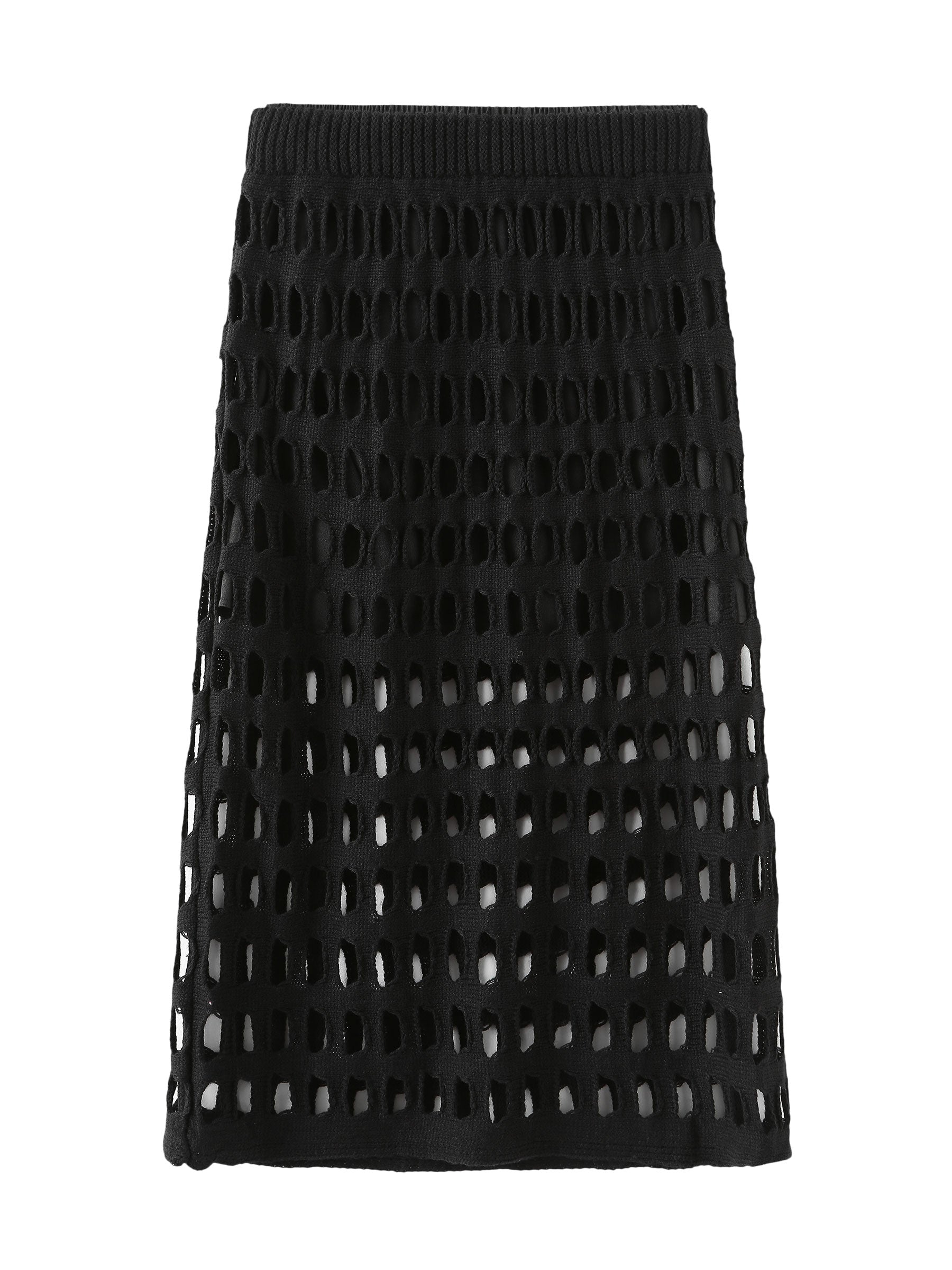CUBIC Women's Large Mesh Midi Skirt