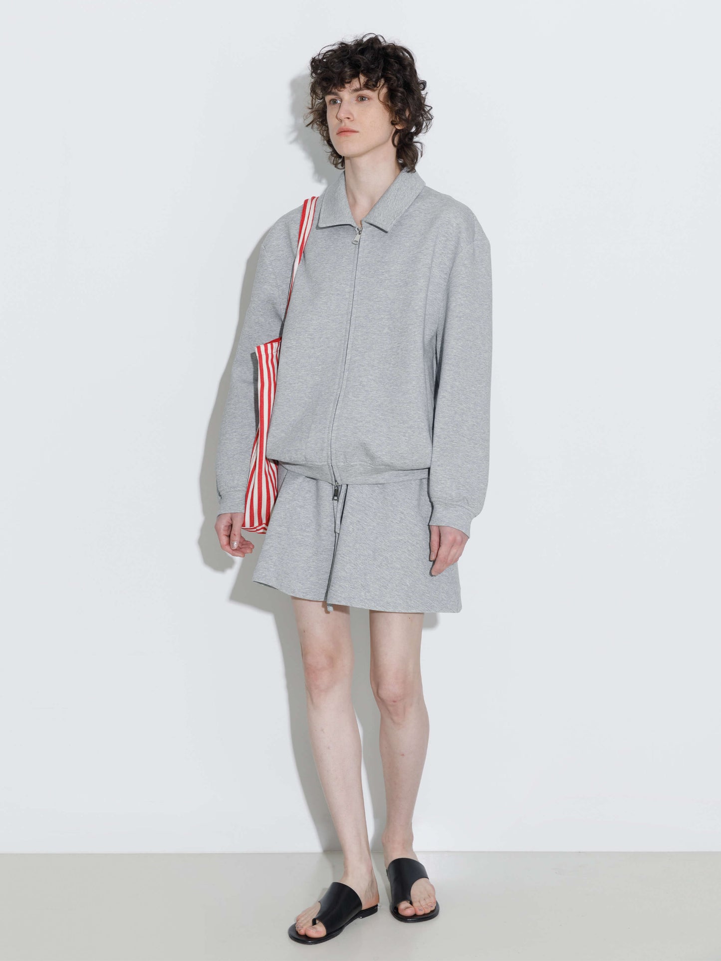 Relaxed Fit Zipped Utility Jacket