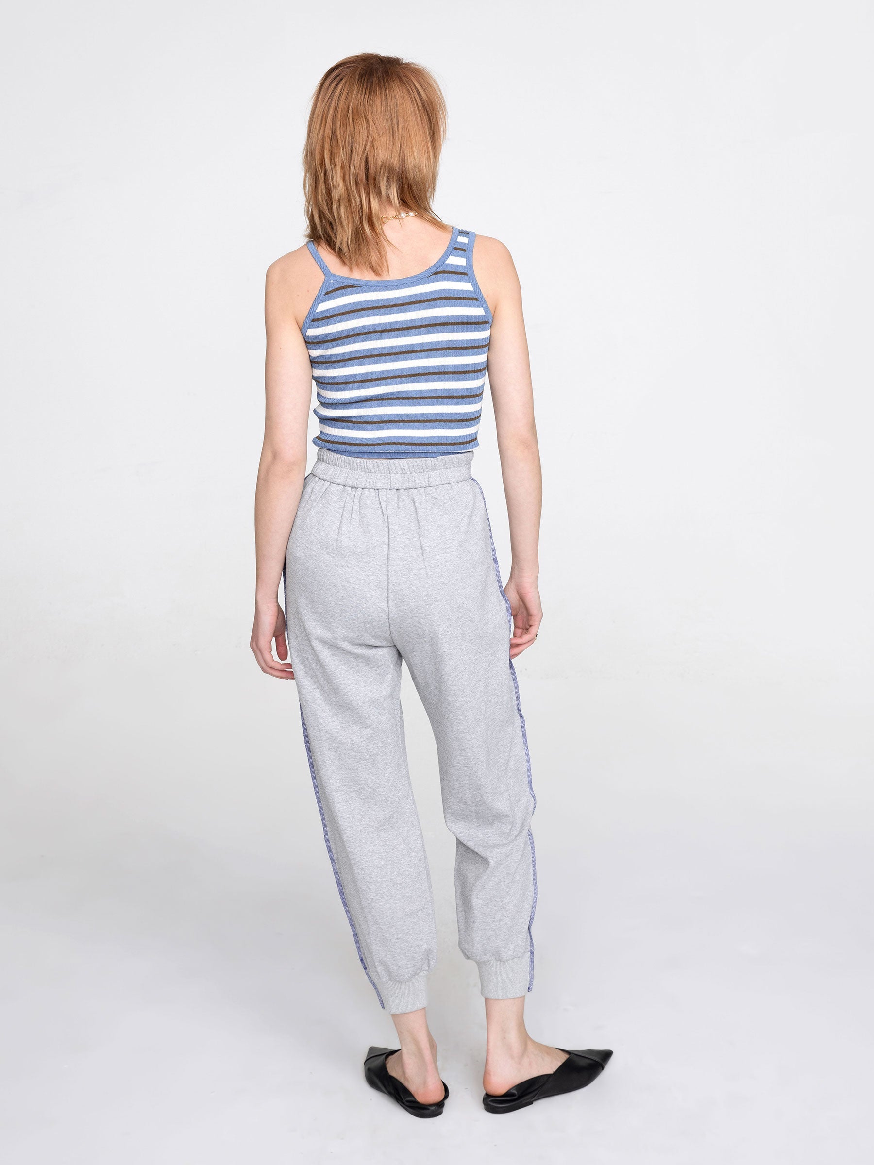 CUBIC Women's High Waisted Cuffed Pleated Pants