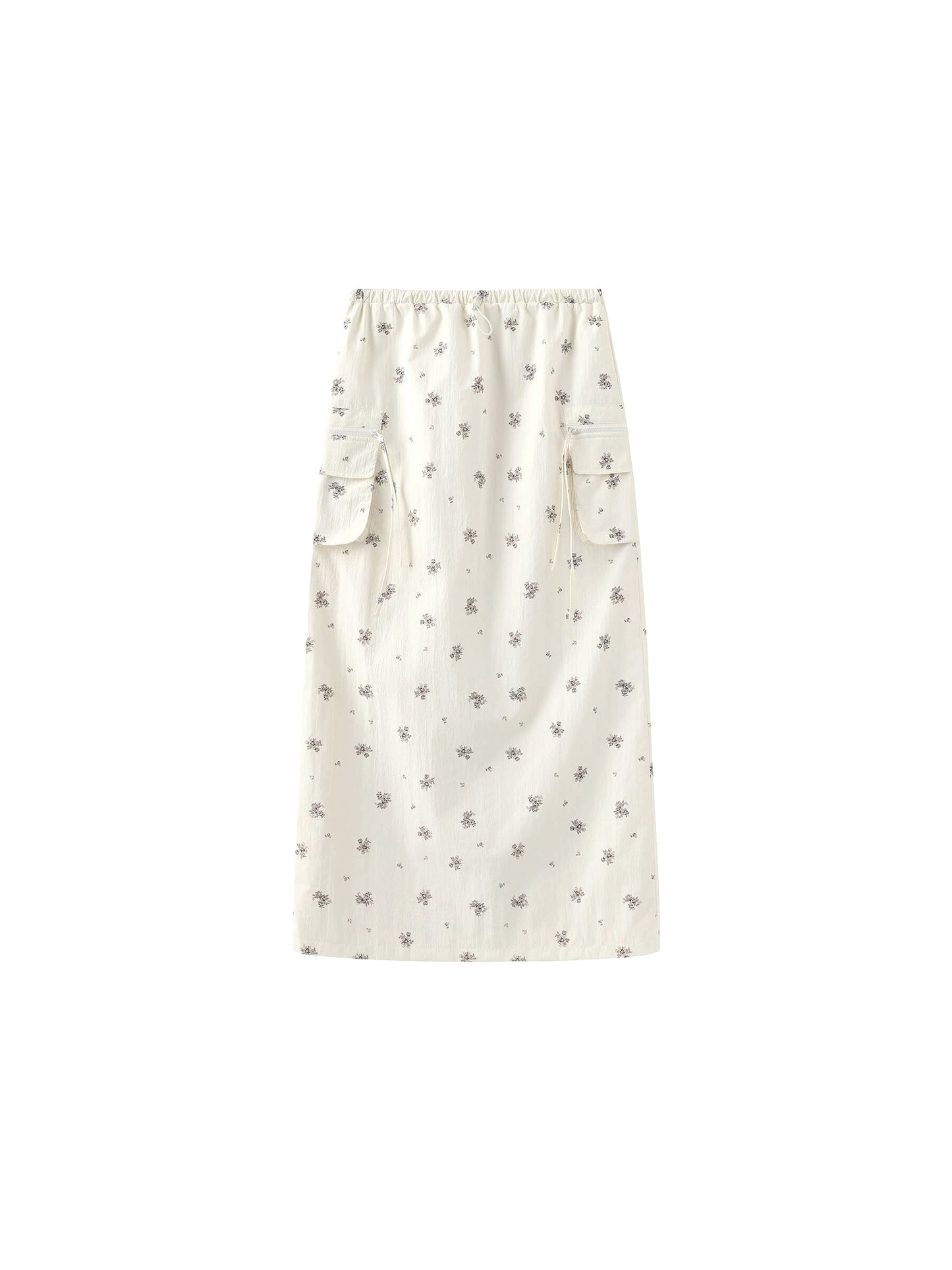 A-line Floral Skirt