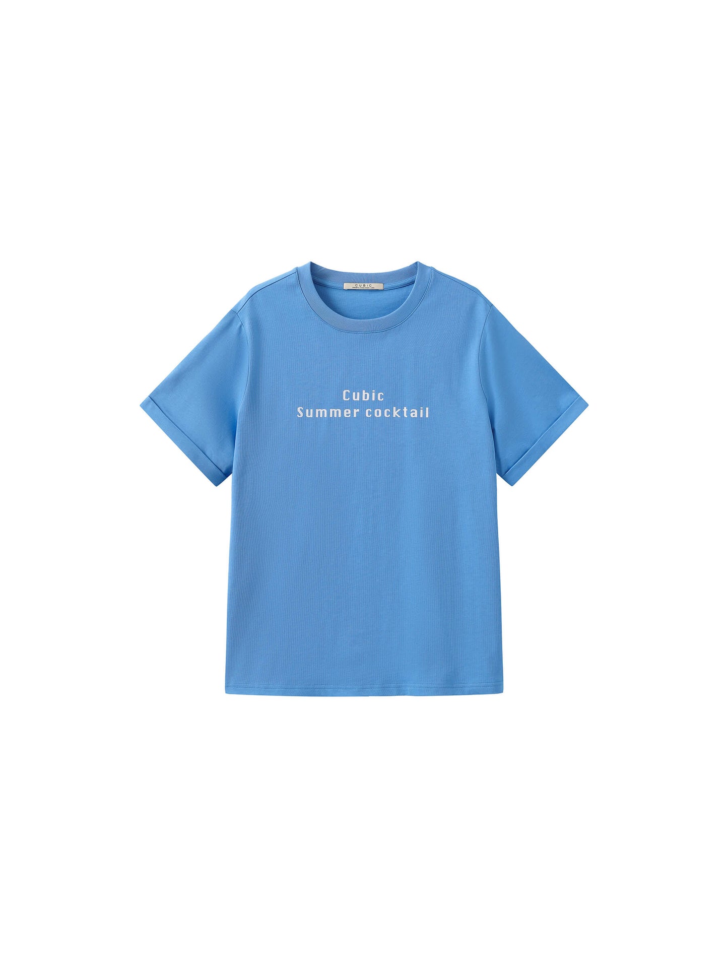 100% Cotton Women's T-Shirt with Front Print