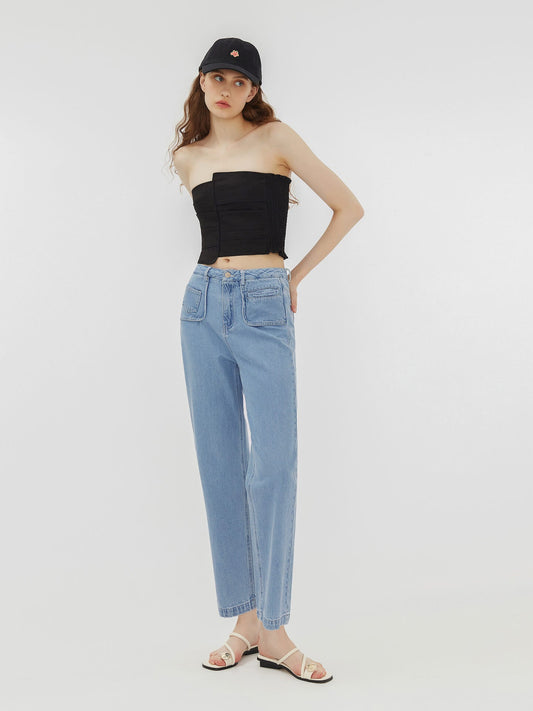 Slim Fit Tapered Jeans